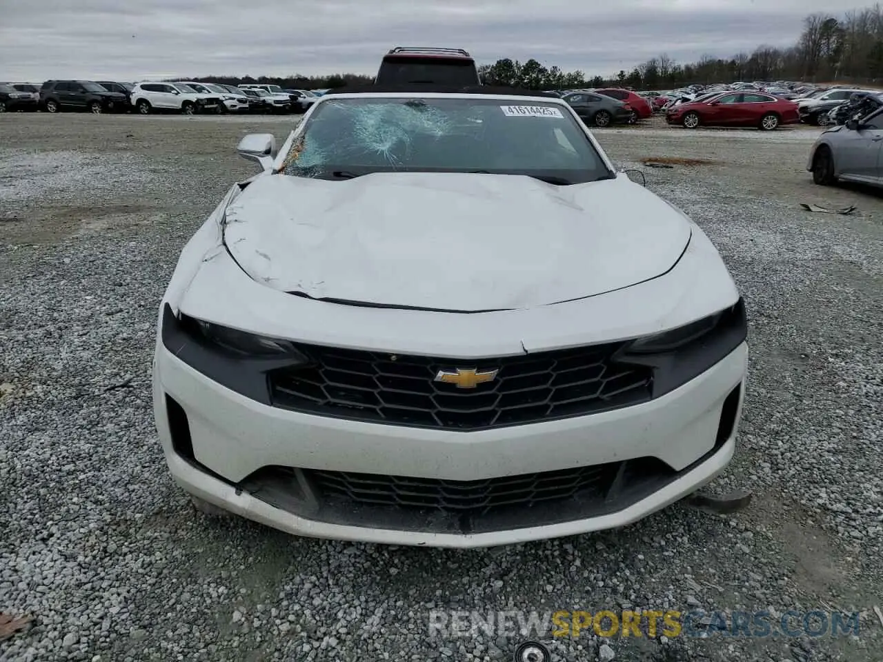 5 fotografías del automóvil dañado 1G1FB3DS0K0121544 CHEVROLET CAMARO 2019