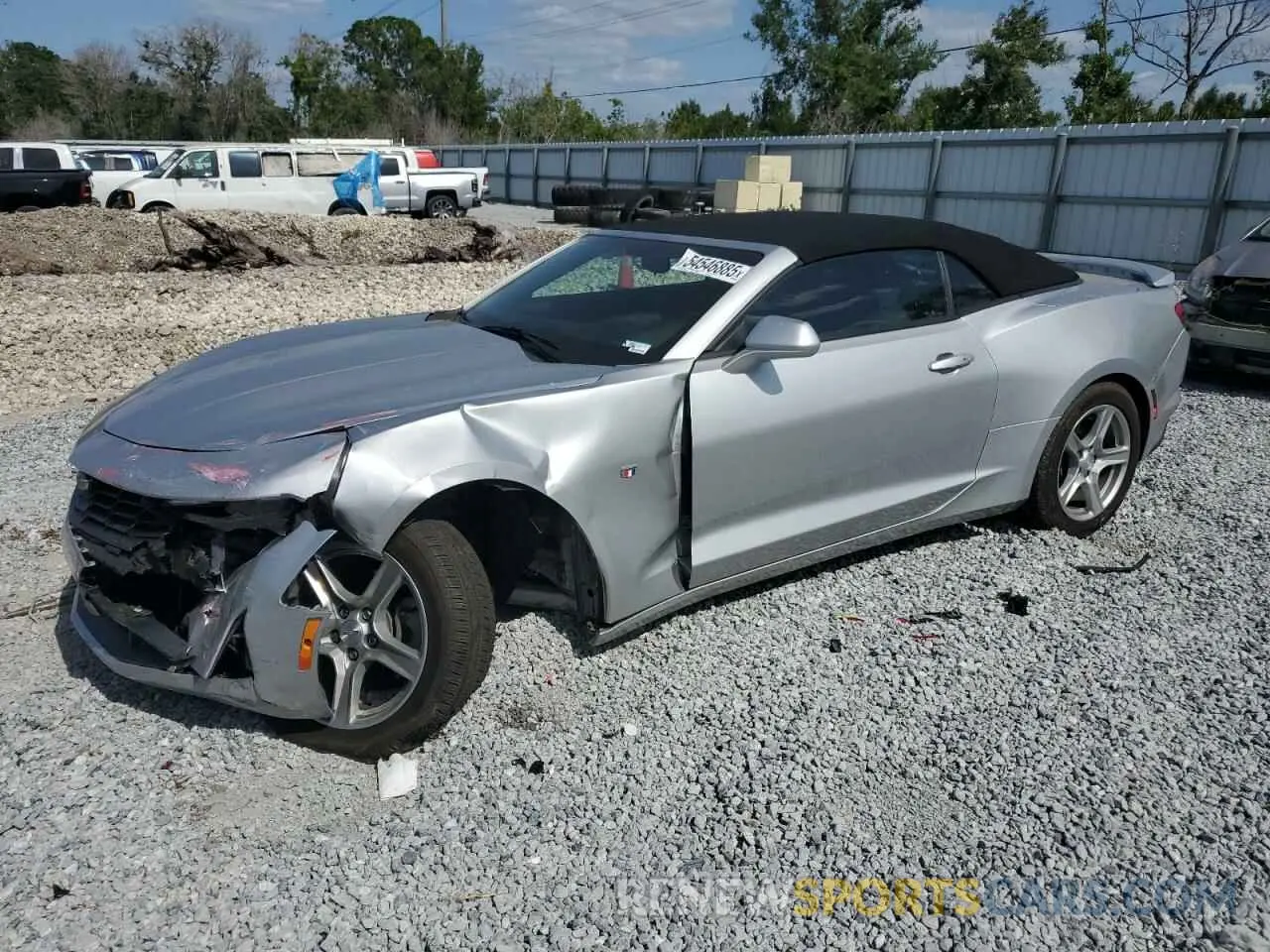 1 fotografías del automóvil dañado 1G1FB3DS0K0124928 CHEVROLET CAMARO 2019