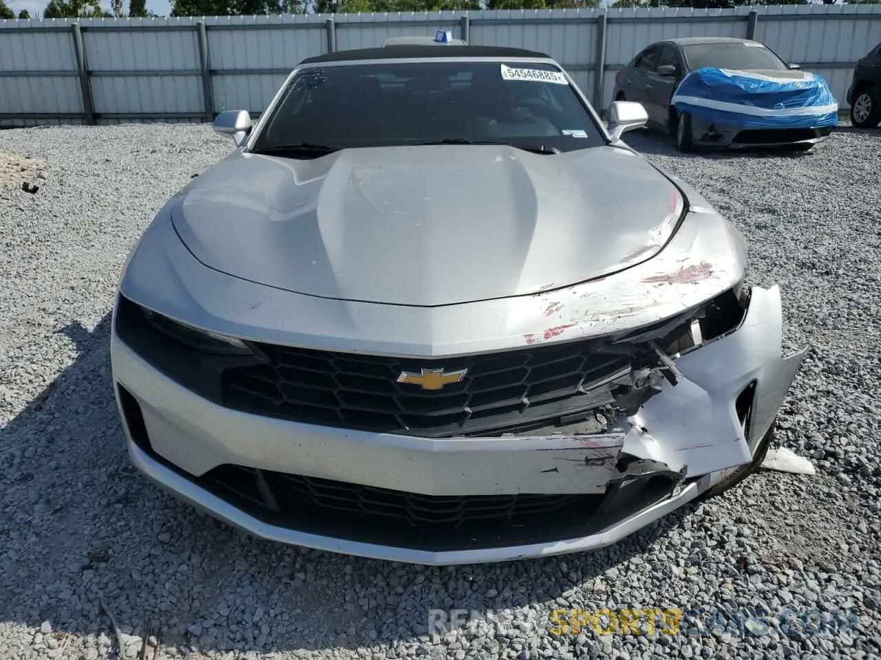 5 fotografías del automóvil dañado 1G1FB3DS0K0124928 CHEVROLET CAMARO 2019