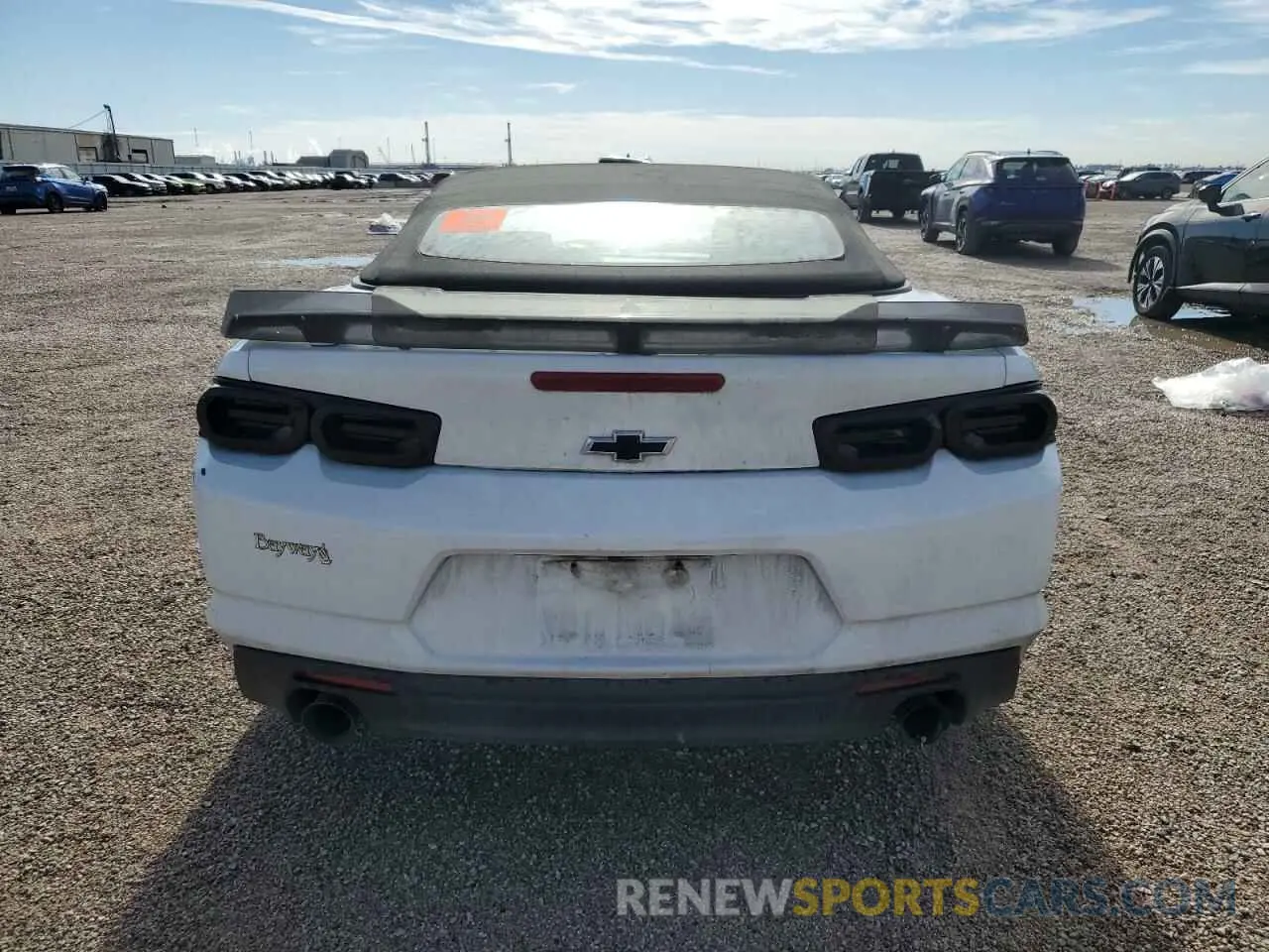 6 fotografías del automóvil dañado 1G1FB3DS6K0137151 CHEVROLET CAMARO 2019