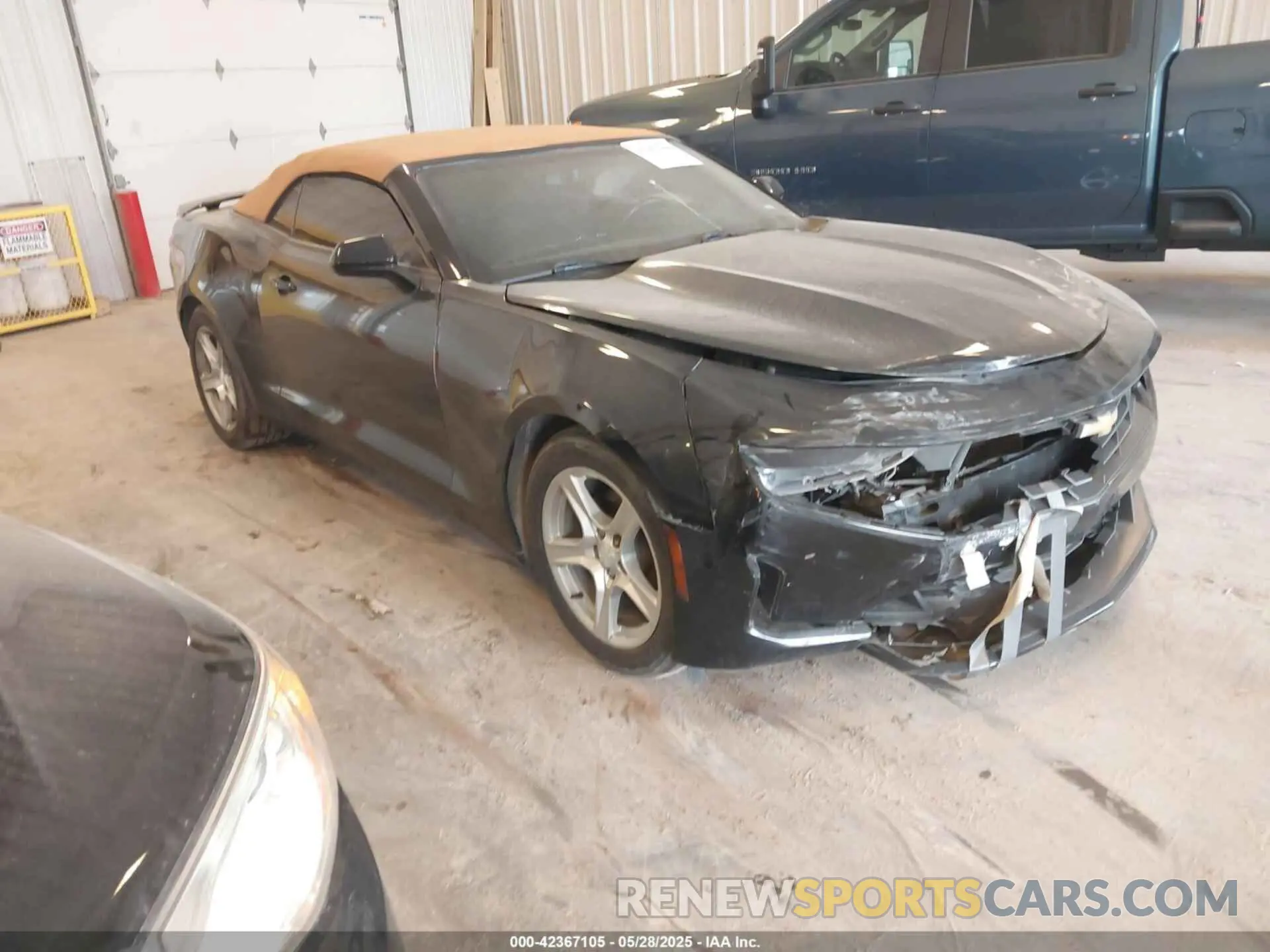1 fotografías del automóvil dañado 1G1FB3DS8K0109447 CHEVROLET CAMARO 2019