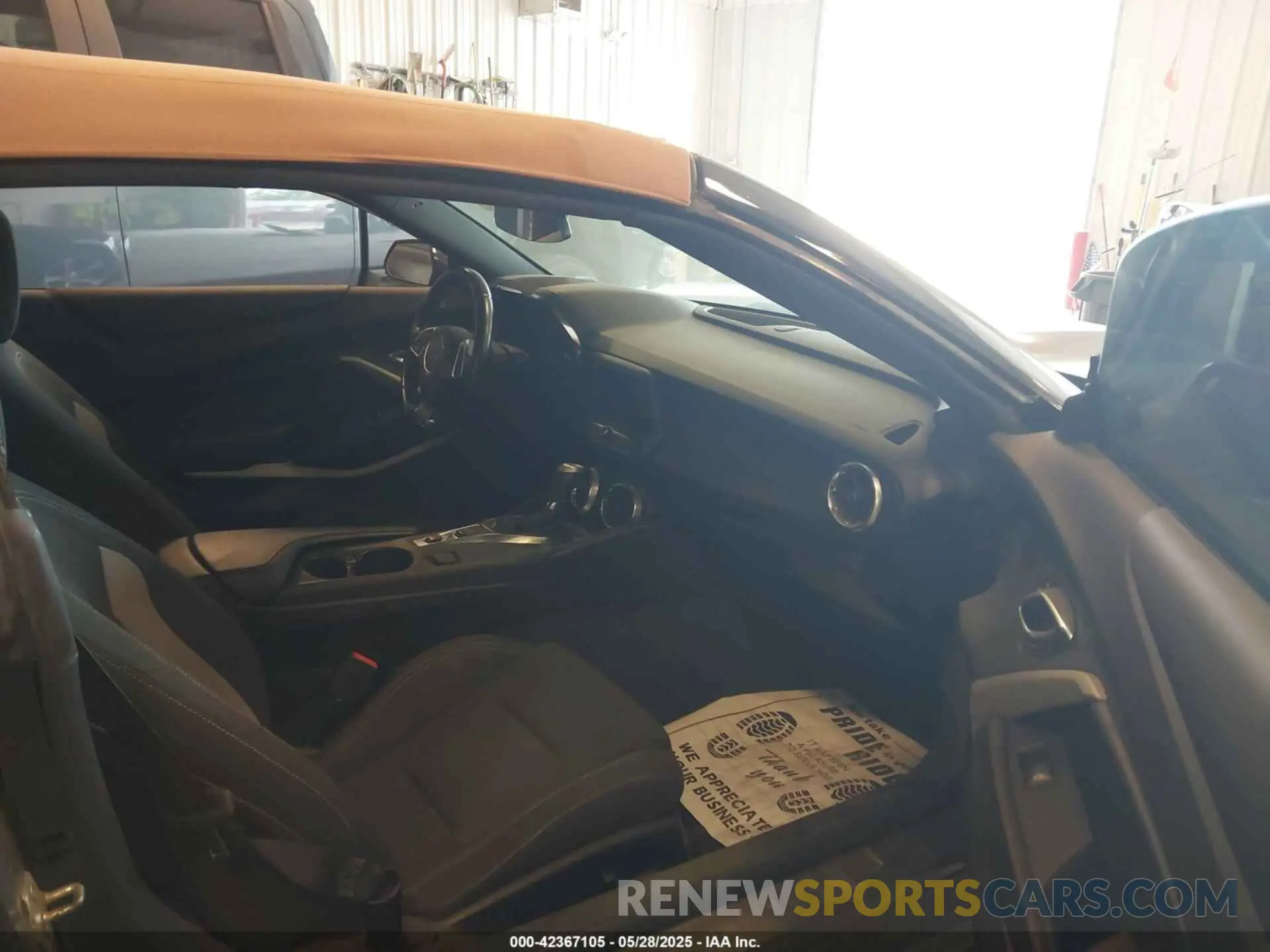 5 fotografías del automóvil dañado 1G1FB3DS8K0109447 CHEVROLET CAMARO 2019