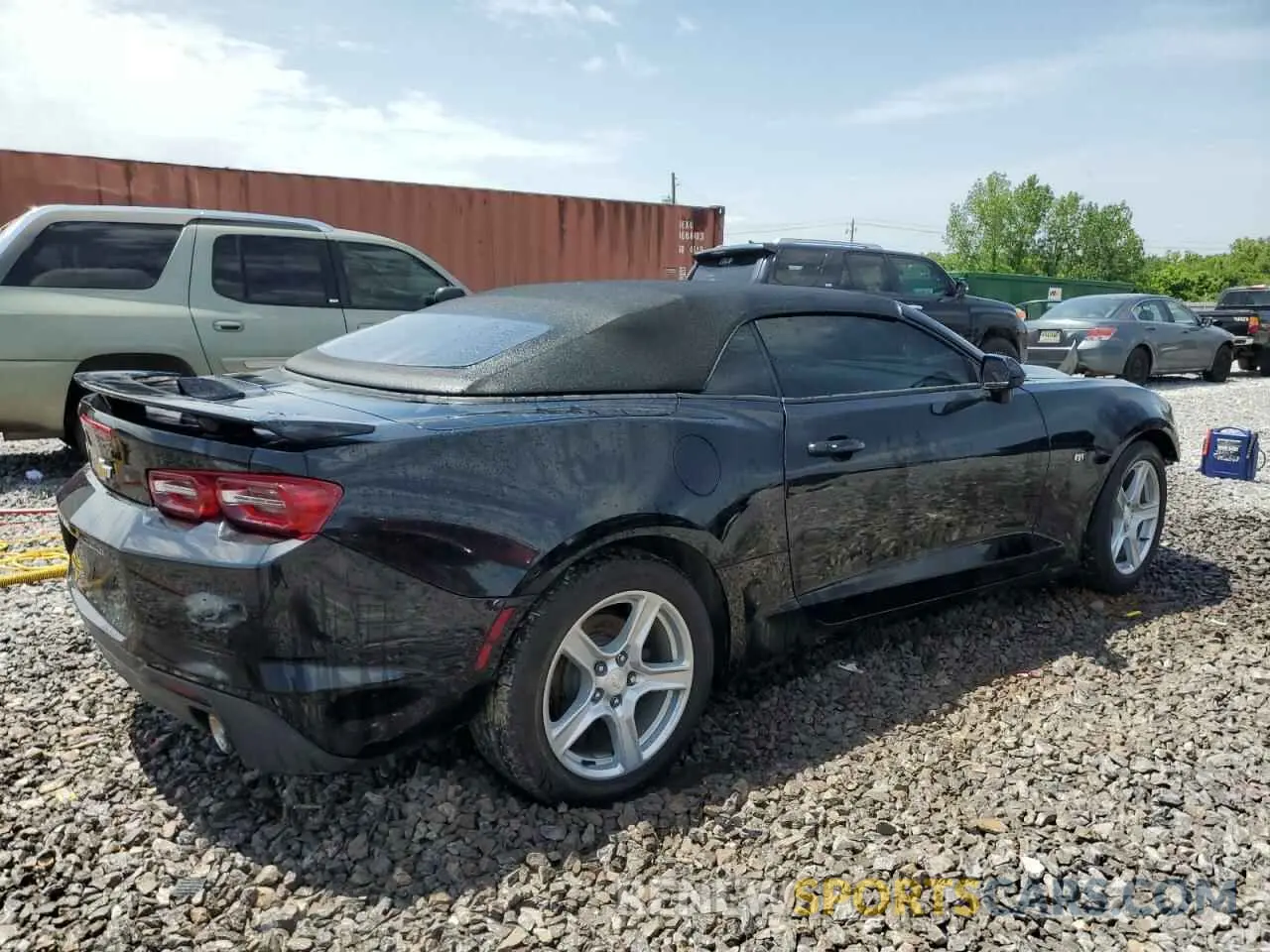 3 fotografías del automóvil dañado 1G1FB3DSXK0120059 CHEVROLET CAMARO 2019