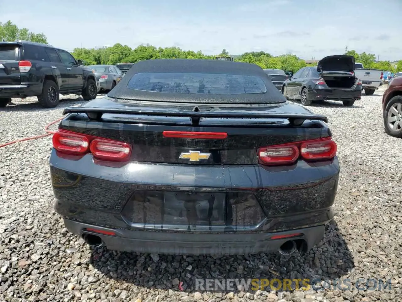 6 fotografías del automóvil dañado 1G1FB3DSXK0120059 CHEVROLET CAMARO 2019