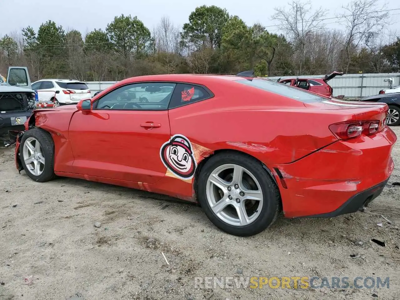2 fotografías del automóvil dañado 1G1FD1RX0K0112314 CHEVROLET CAMARO 2019