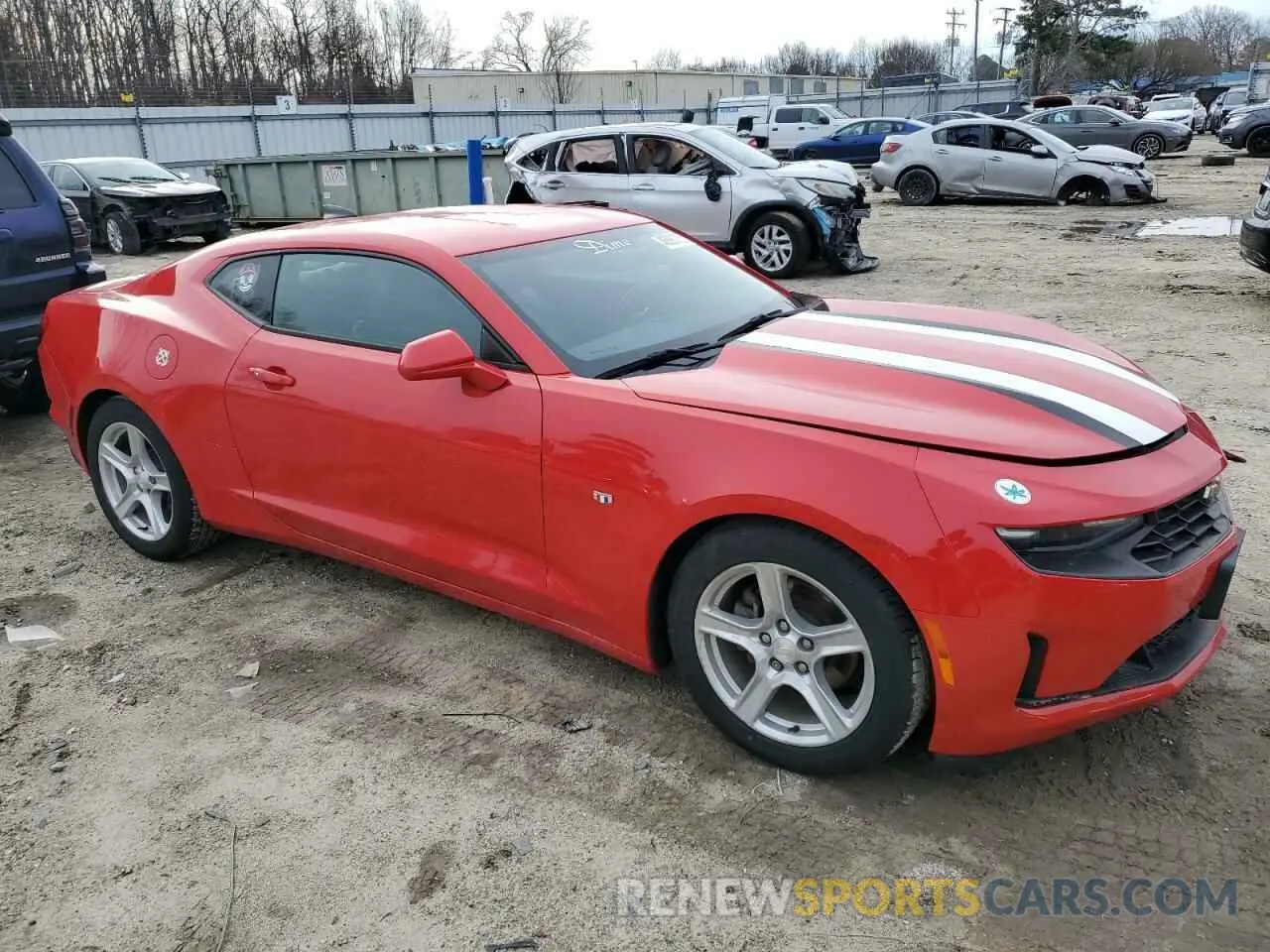 4 fotografías del automóvil dañado 1G1FD1RX0K0112314 CHEVROLET CAMARO 2019
