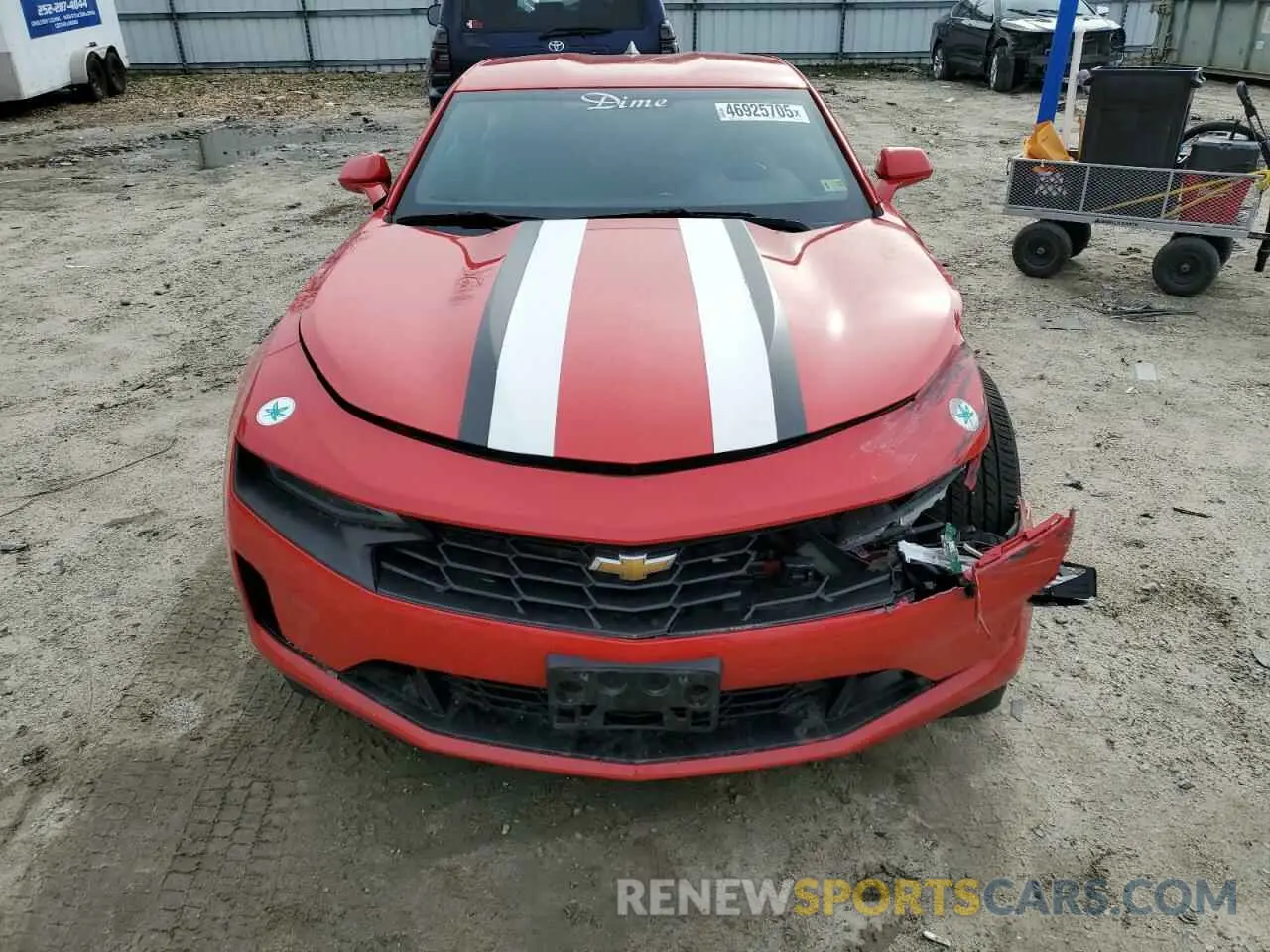 5 fotografías del automóvil dañado 1G1FD1RX0K0112314 CHEVROLET CAMARO 2019