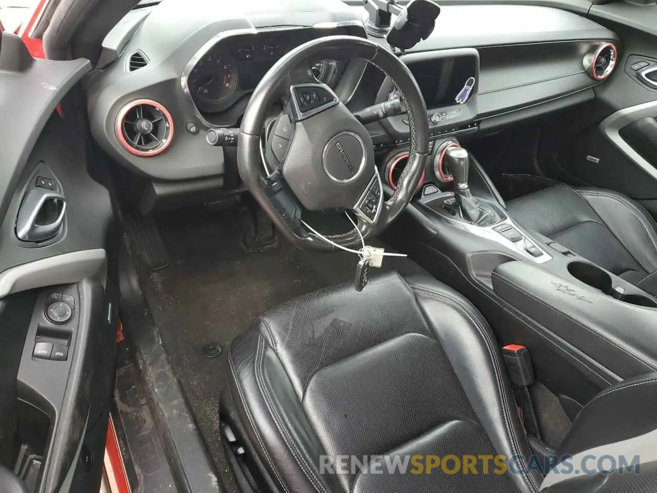 8 fotografías del automóvil dañado 1G1FD1RX0K0112314 CHEVROLET CAMARO 2019