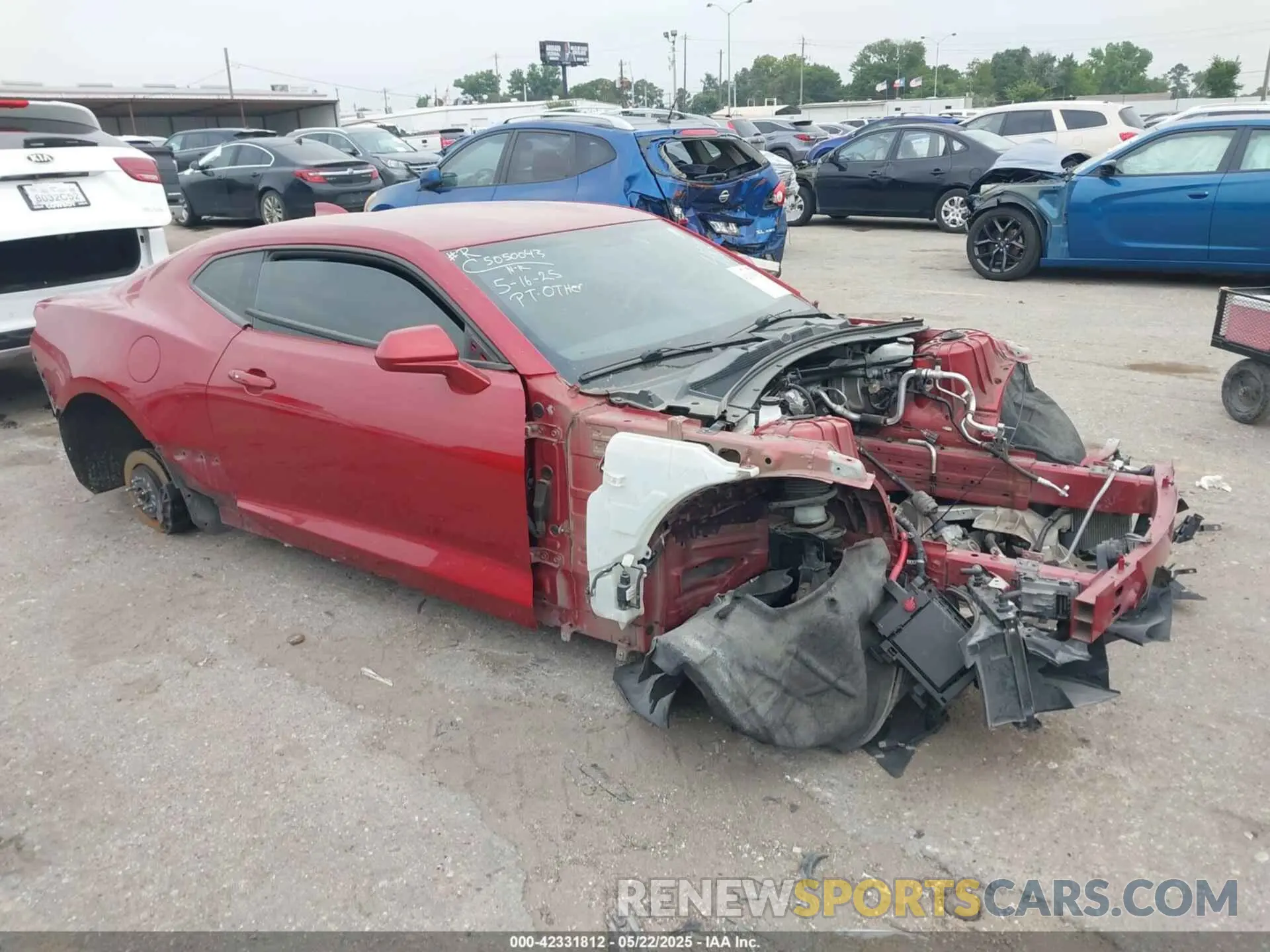 1 fotografías del automóvil dañado 1G1FF1R70K0154850 CHEVROLET CAMARO 2019