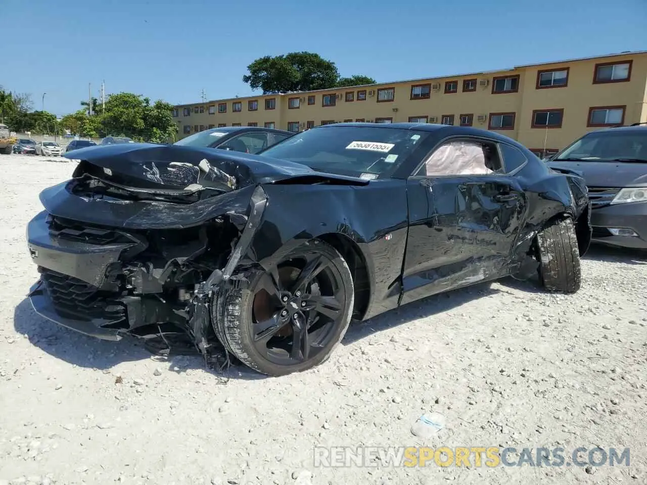 1 fotografías del automóvil dañado 1G1FF1R75K0148171 CHEVROLET CAMARO 2019