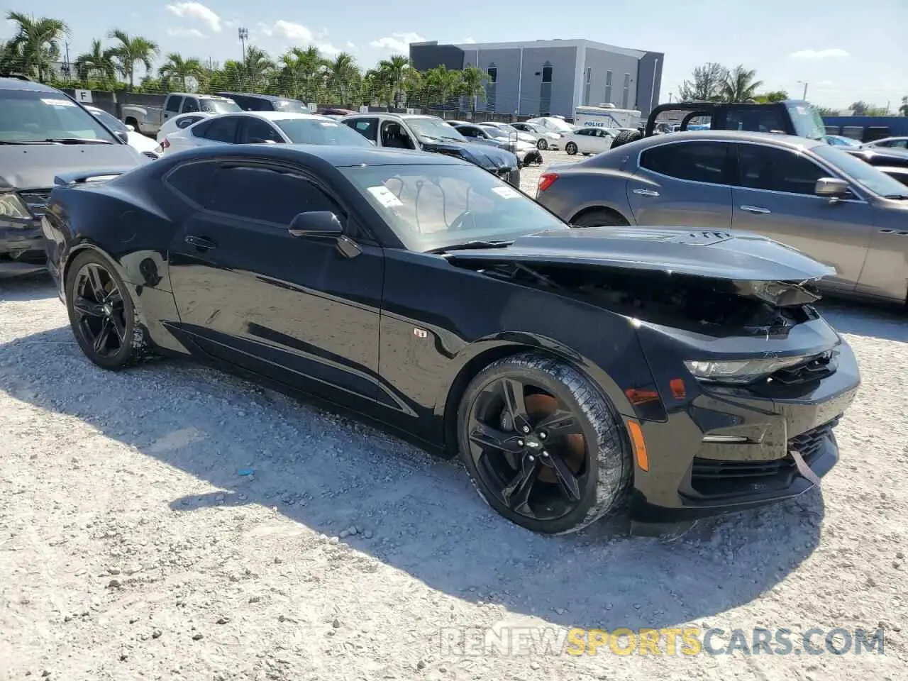 4 fotografías del automóvil dañado 1G1FF1R75K0148171 CHEVROLET CAMARO 2019