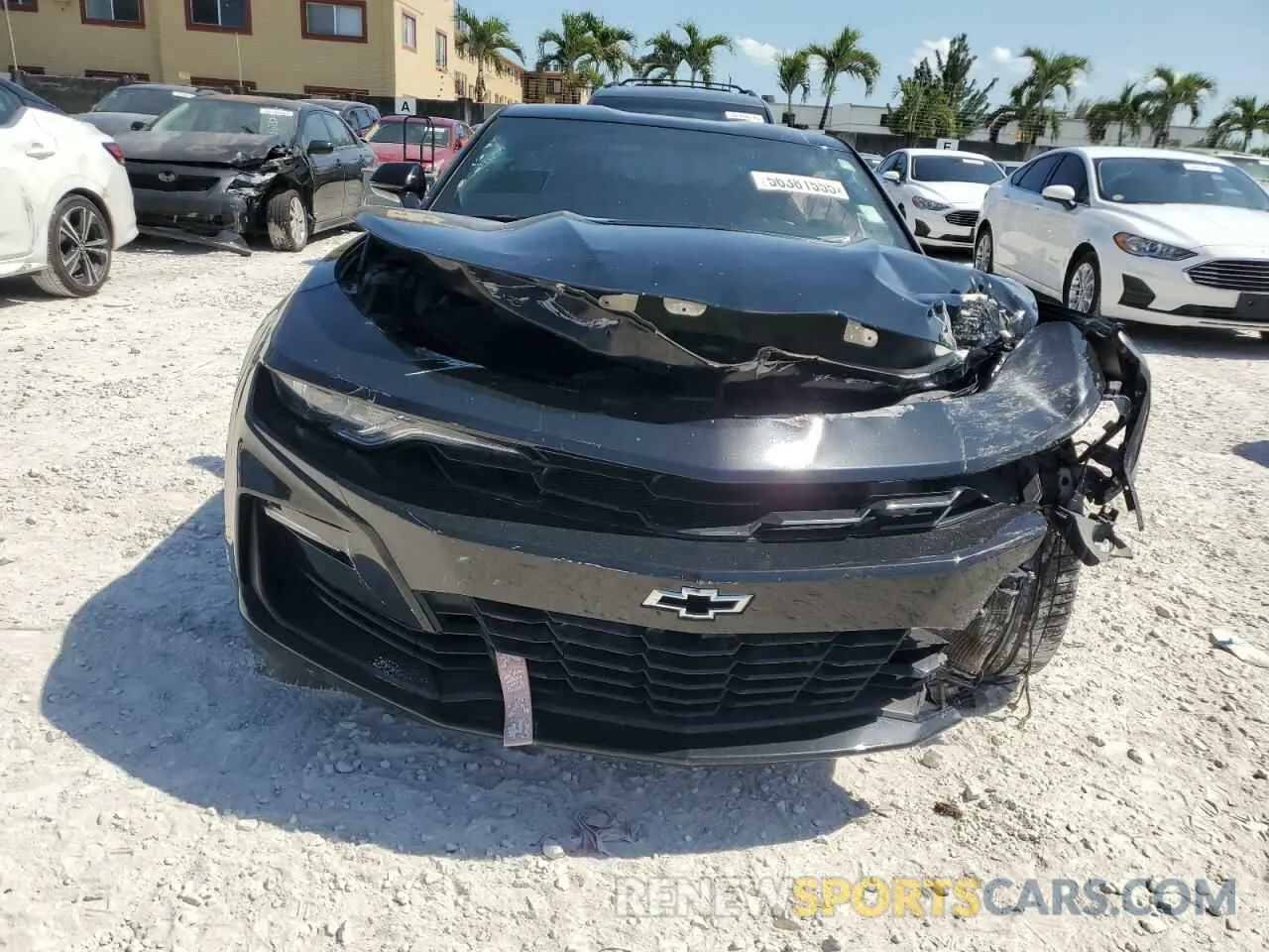 5 fotografías del automóvil dañado 1G1FF1R75K0148171 CHEVROLET CAMARO 2019