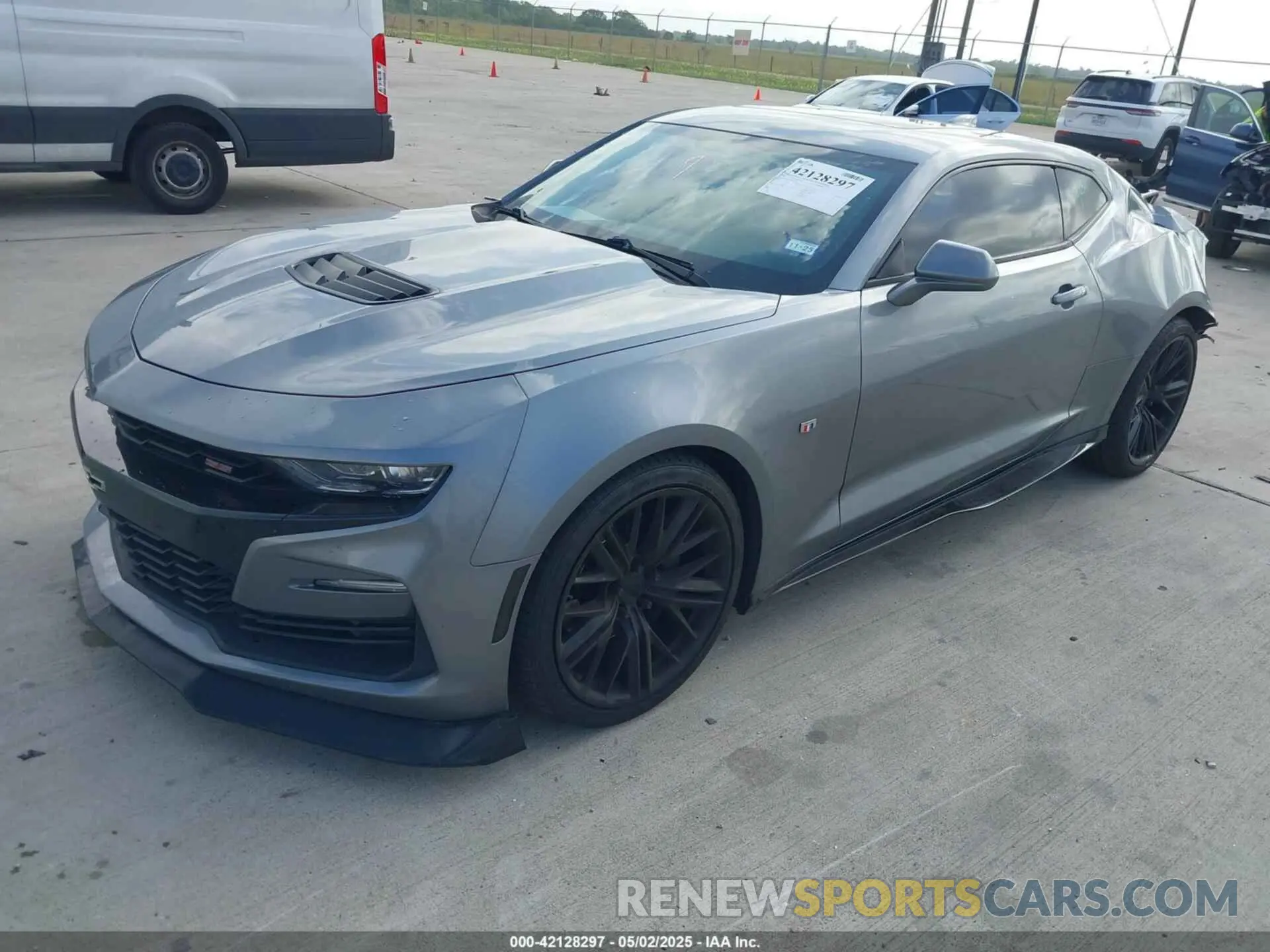 2 fotografías del automóvil dañado 1G1FF1R77K0150018 CHEVROLET CAMARO 2019