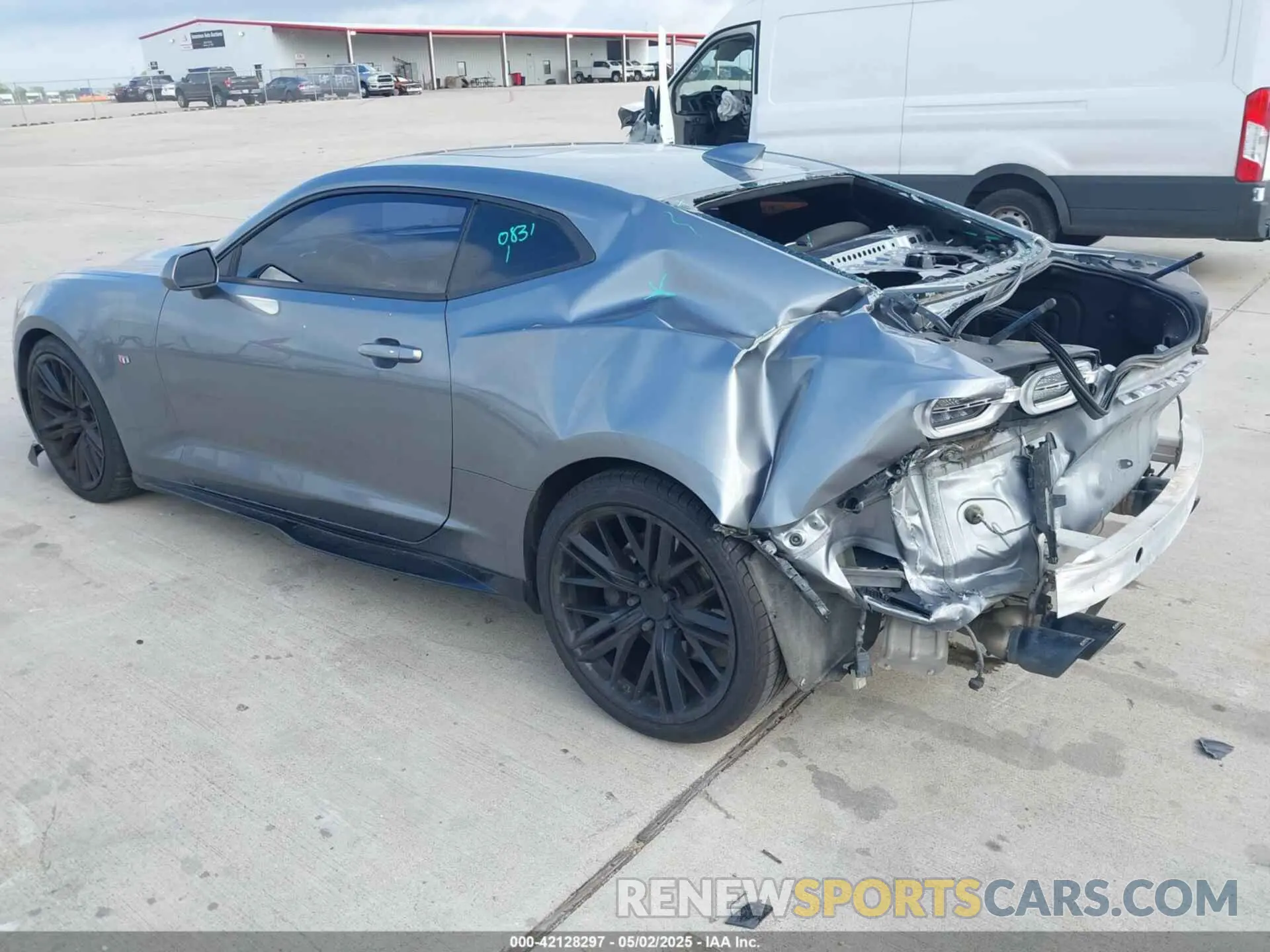 3 fotografías del automóvil dañado 1G1FF1R77K0150018 CHEVROLET CAMARO 2019