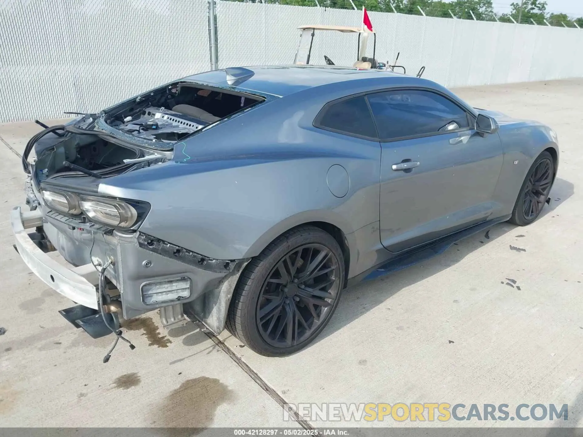 4 fotografías del automóvil dañado 1G1FF1R77K0150018 CHEVROLET CAMARO 2019