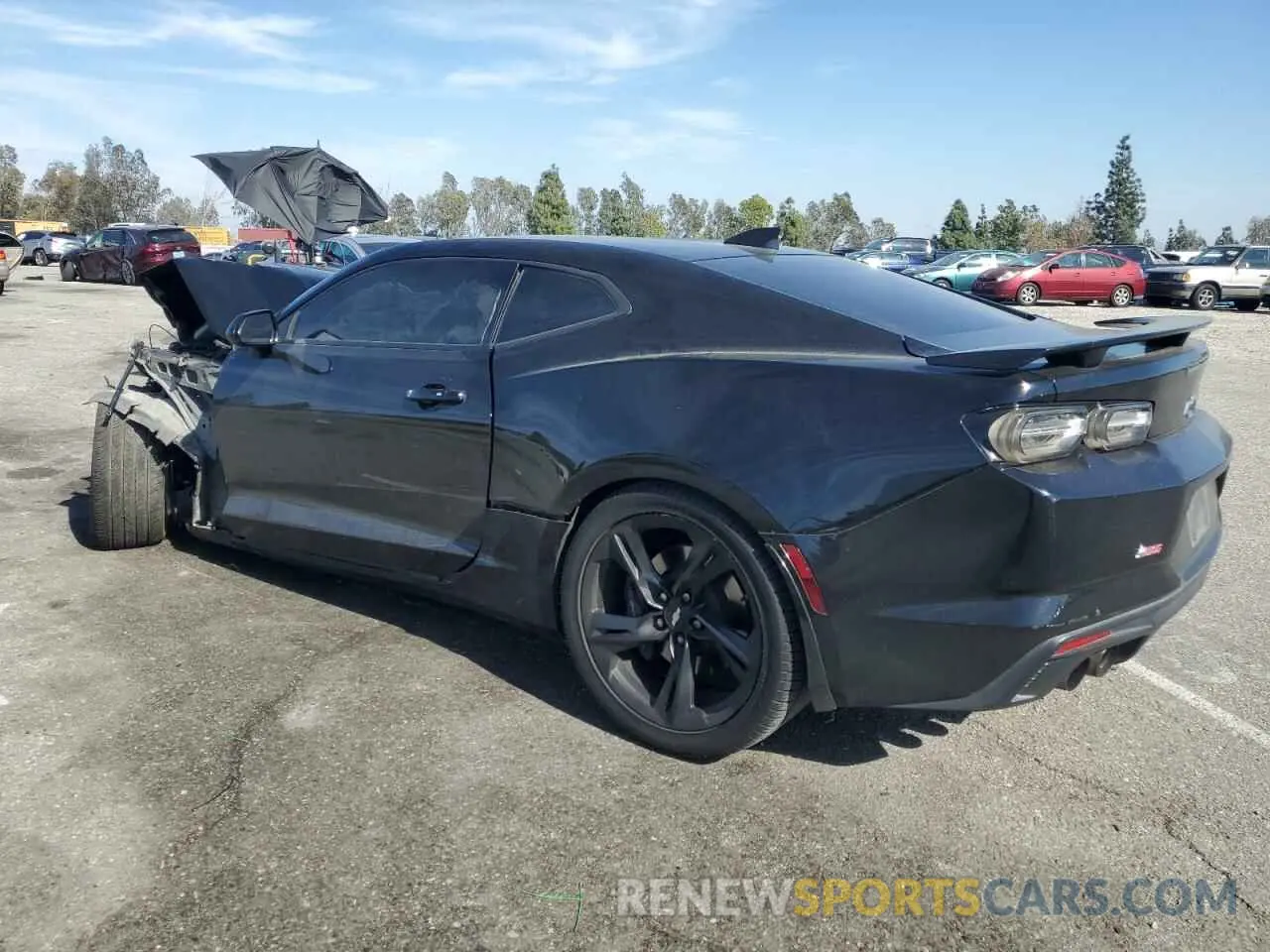 2 fotografías del automóvil dañado 1G1FF1R79K0138002 CHEVROLET CAMARO 2019