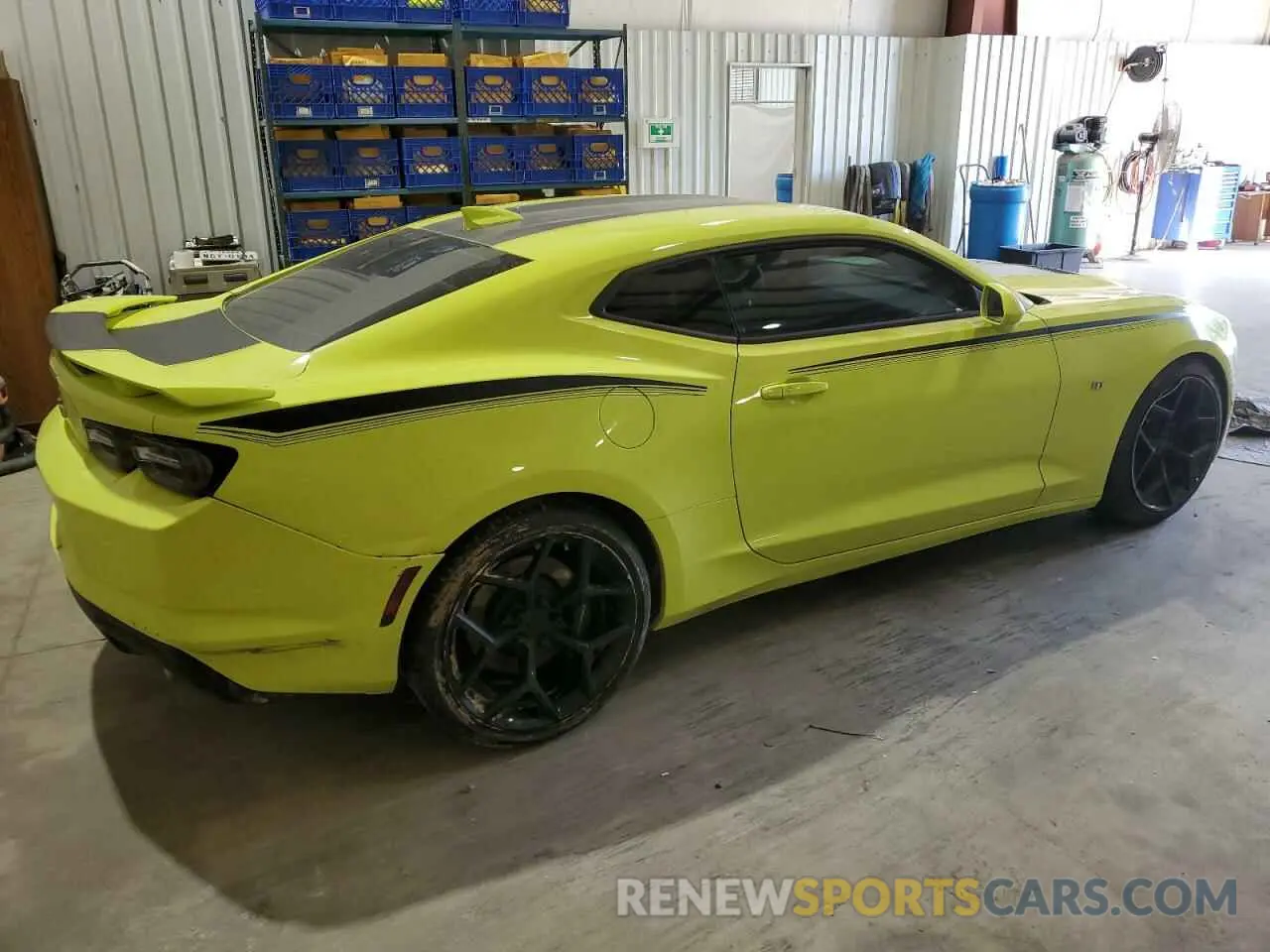 3 fotografías del automóvil dañado 1G1FF1R7XK0144813 CHEVROLET CAMARO 2019