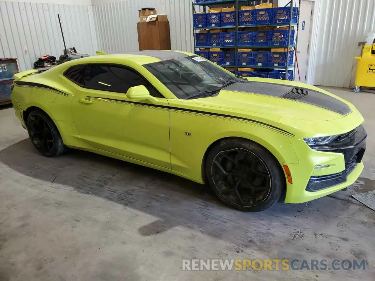 4 fotografías del automóvil dañado 1G1FF1R7XK0144813 CHEVROLET CAMARO 2019