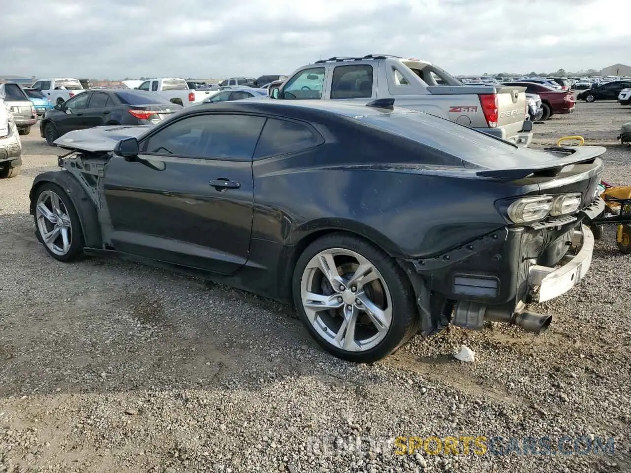 2 fotografías del automóvil dañado 1G1FH1R71K0109572 CHEVROLET CAMARO 2019