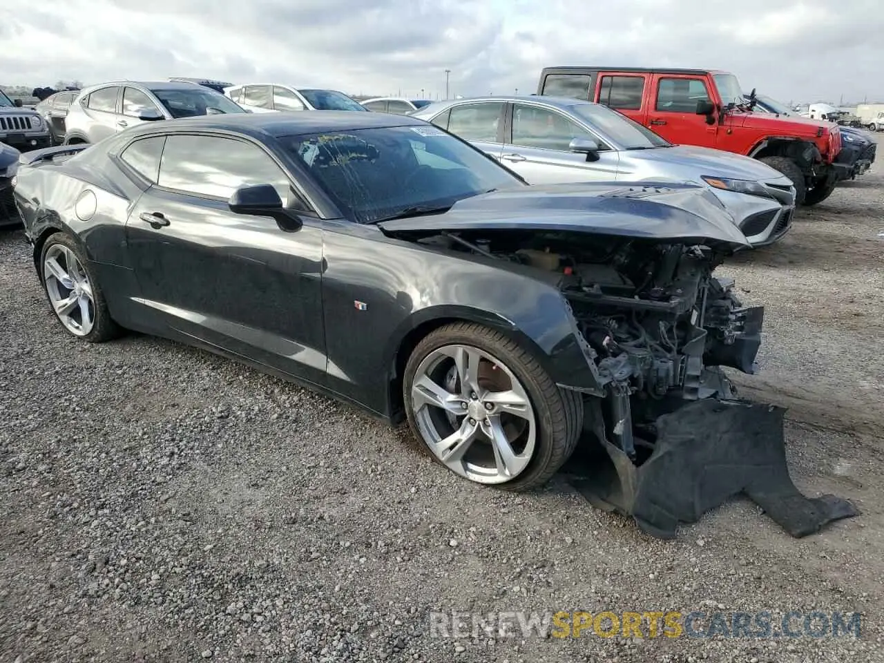 4 fotografías del automóvil dañado 1G1FH1R71K0109572 CHEVROLET CAMARO 2019