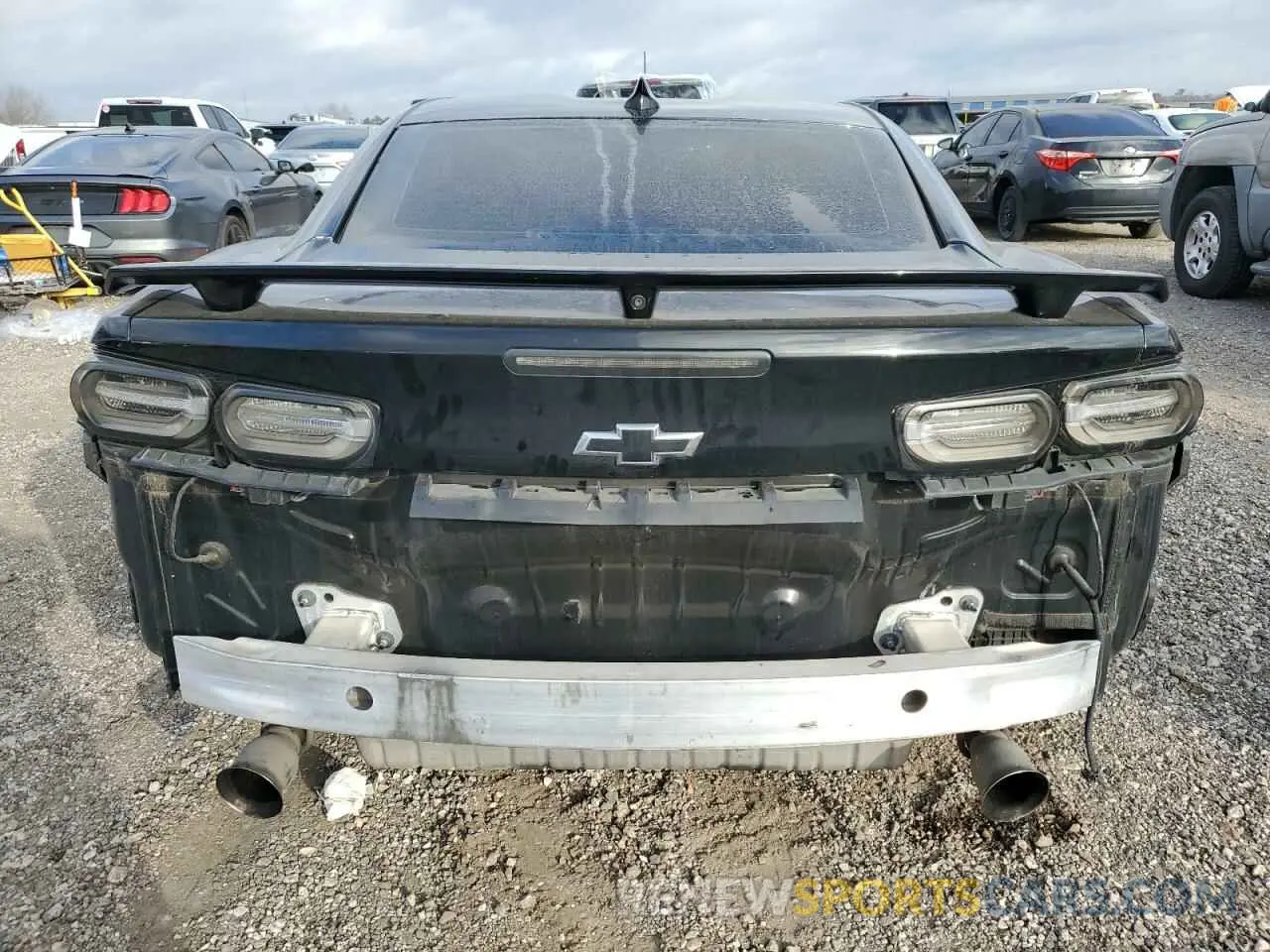 6 fotografías del automóvil dañado 1G1FH1R71K0109572 CHEVROLET CAMARO 2019
