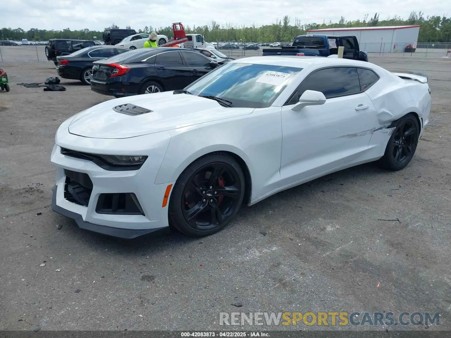 2 fotografías del automóvil dañado 1G1FH1R72K0132696 CHEVROLET CAMARO 2019