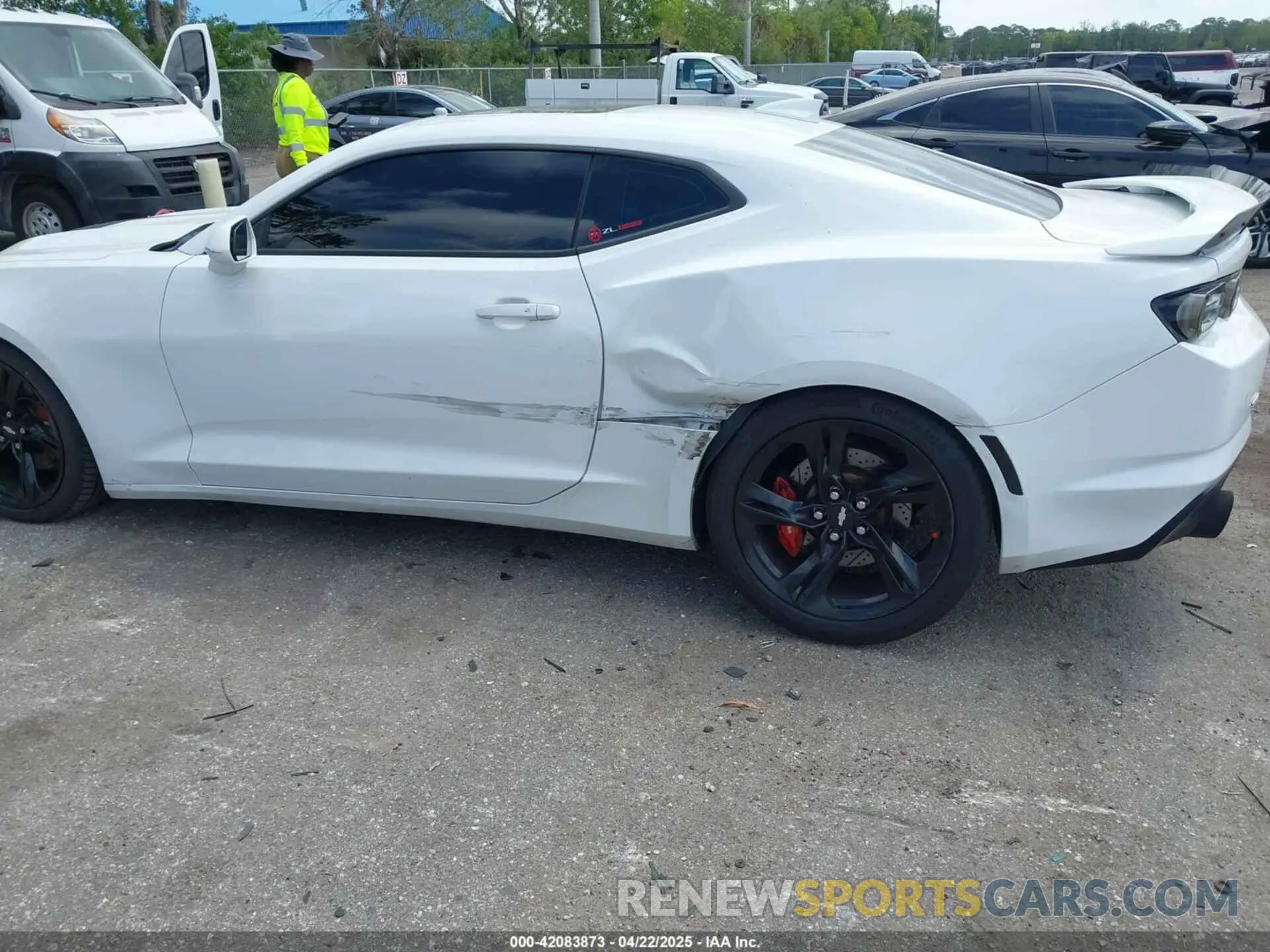 6 fotografías del automóvil dañado 1G1FH1R72K0132696 CHEVROLET CAMARO 2019