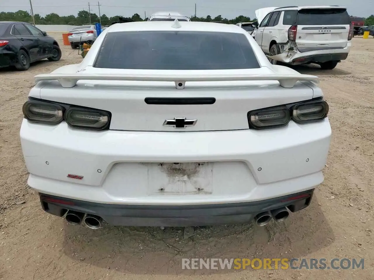 6 fotografías del automóvil dañado 1G1FH1R73K0150883 CHEVROLET CAMARO 2019