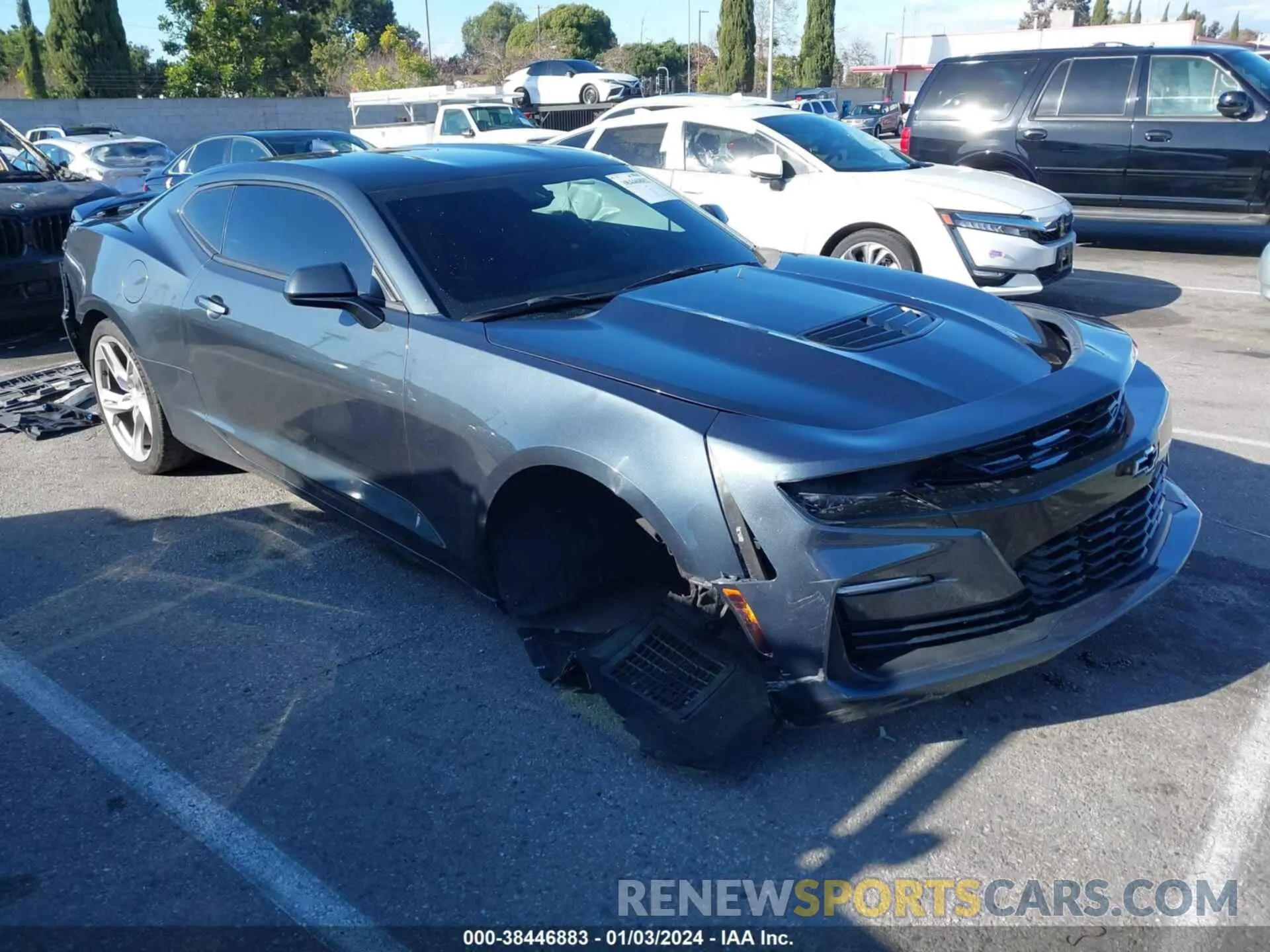 1 fotografías del automóvil dañado 1G1FH1R74K0127242 CHEVROLET CAMARO 2019