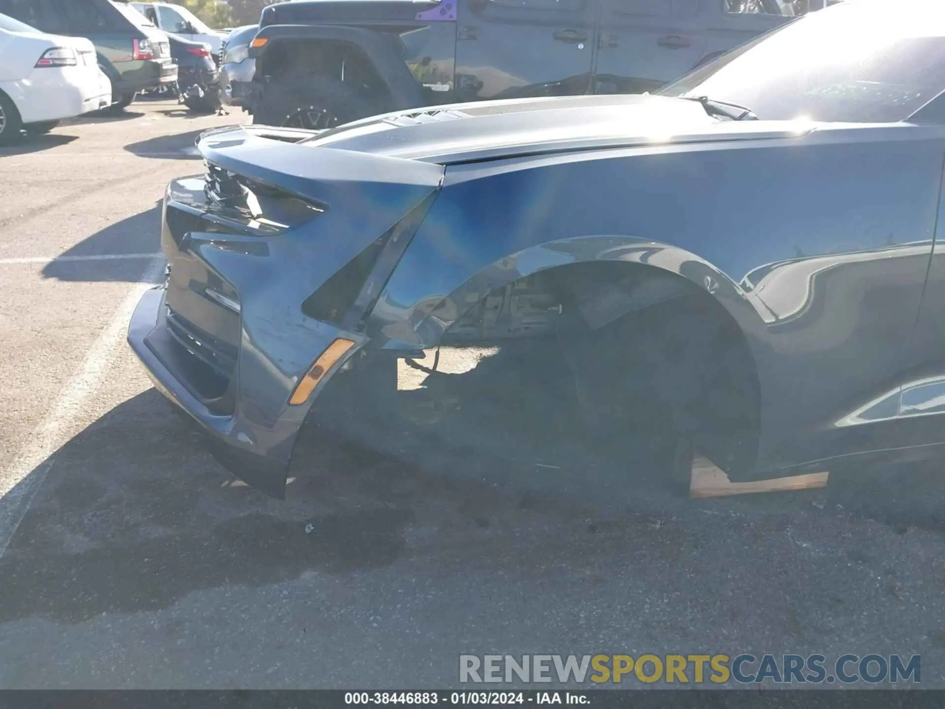 6 fotografías del automóvil dañado 1G1FH1R74K0127242 CHEVROLET CAMARO 2019