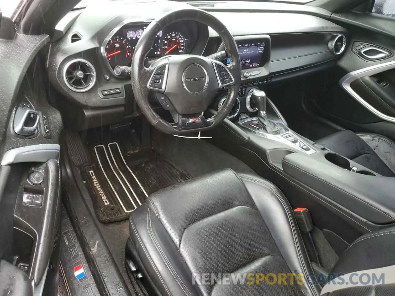 8 fotografías del automóvil dañado 1G1FH1R74K0139696 CHEVROLET CAMARO 2019