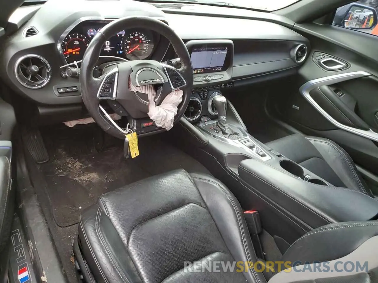 8 fotografías del automóvil dañado 1G1FH1R75K0152232 CHEVROLET CAMARO 2019