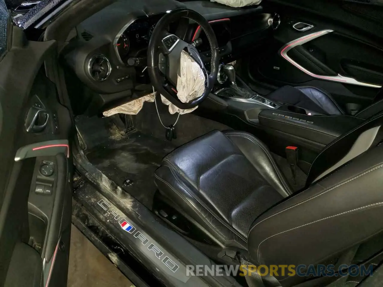 8 fotografías del automóvil dañado 1G1FH1R76K0129350 CHEVROLET CAMARO 2019