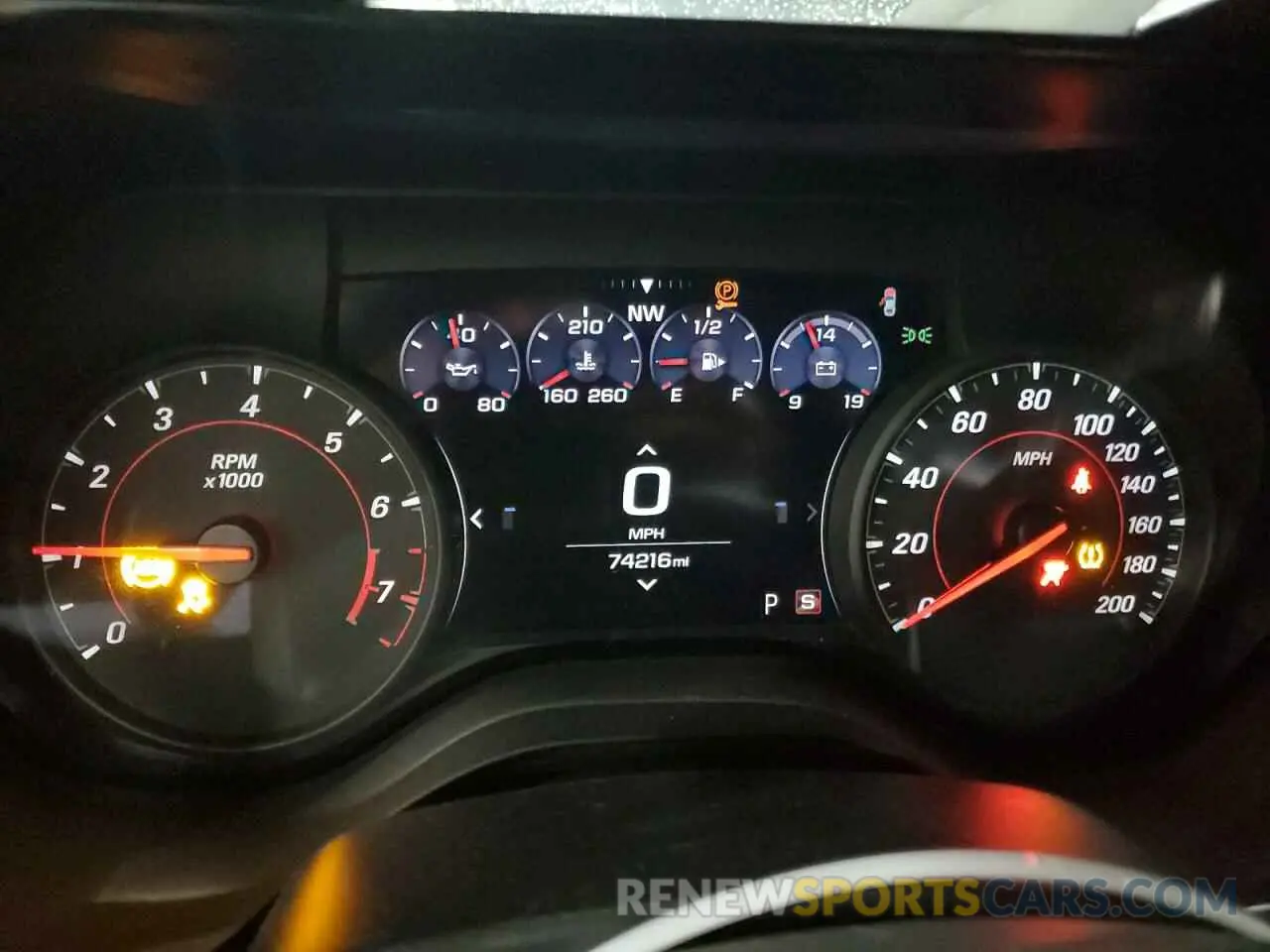 9 fotografías del automóvil dañado 1G1FH1R76K0129350 CHEVROLET CAMARO 2019