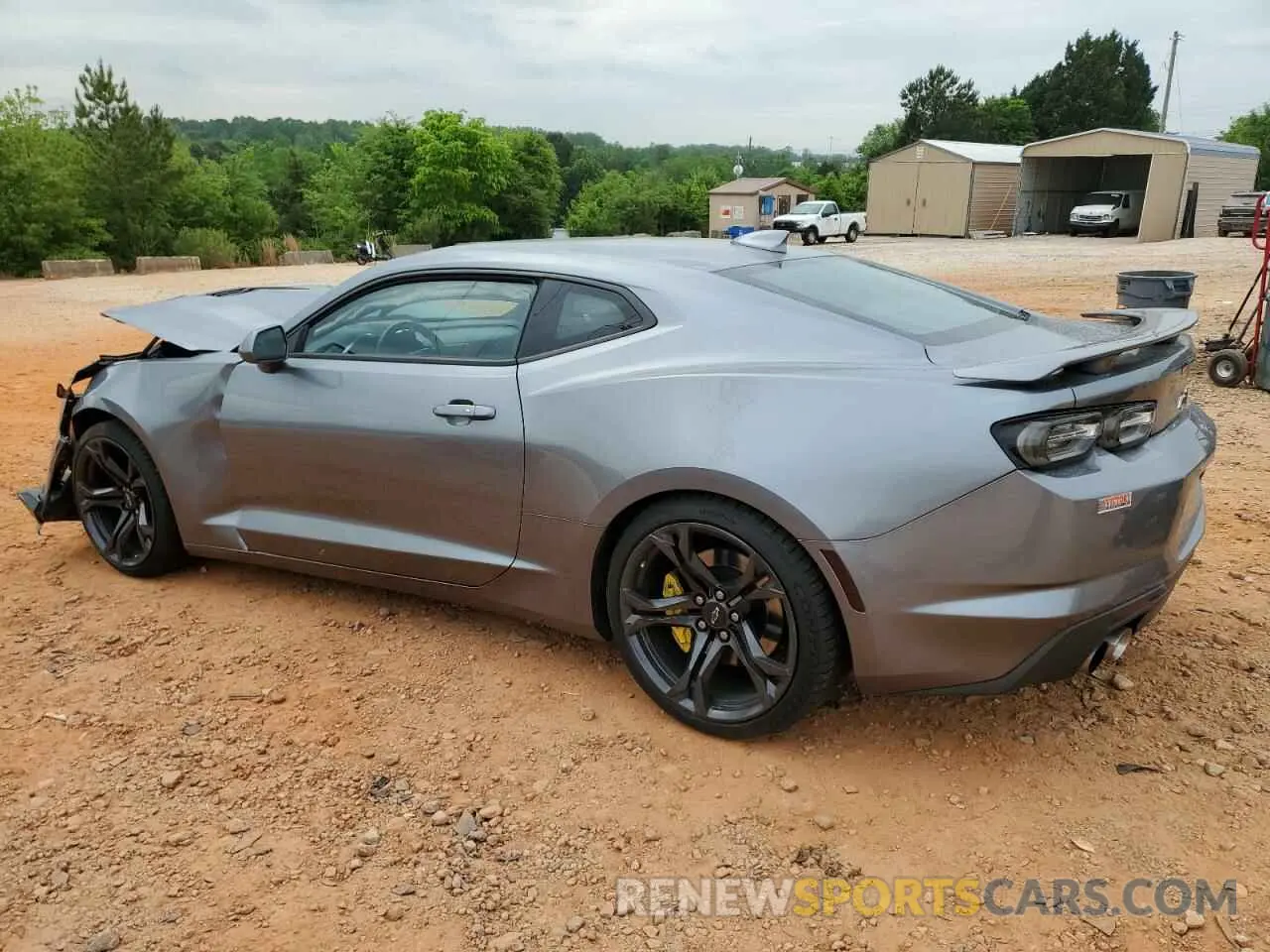 2 fotografías del automóvil dañado 1G1FH1R76K0136038 CHEVROLET CAMARO 2019