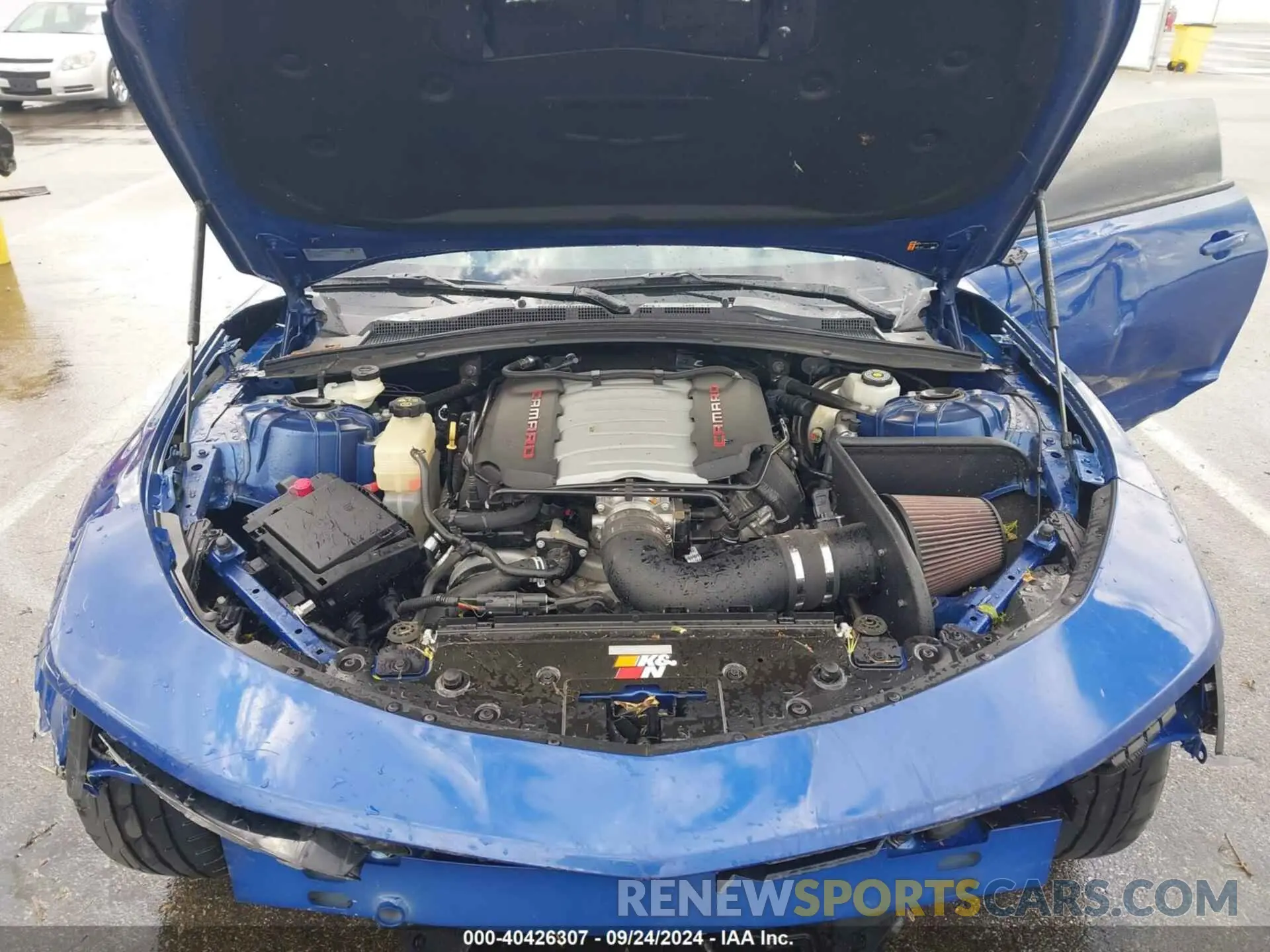 10 fotografías del automóvil dañado 1G1FH1R76K0157116 CHEVROLET CAMARO 2019