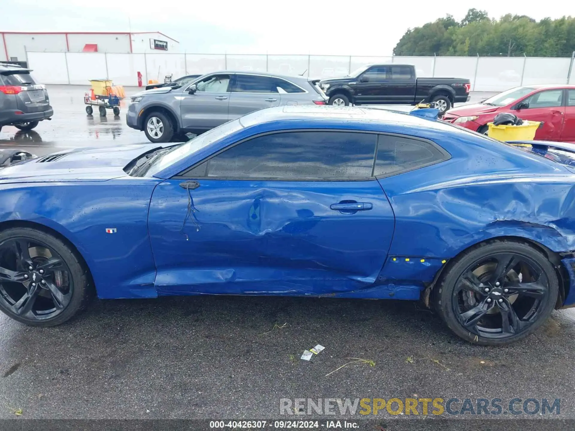 14 fotografías del automóvil dañado 1G1FH1R76K0157116 CHEVROLET CAMARO 2019
