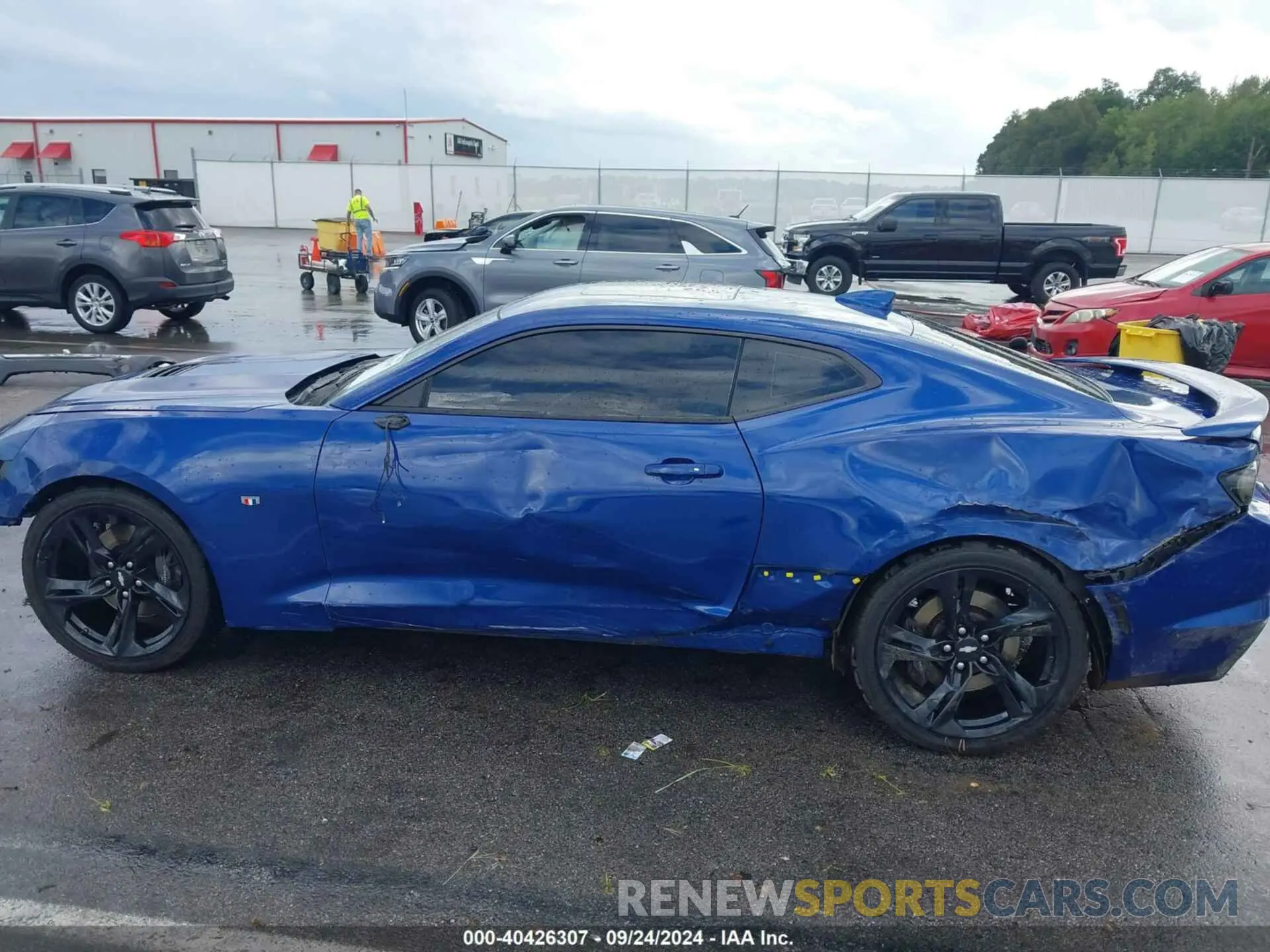 6 fotografías del automóvil dañado 1G1FH1R76K0157116 CHEVROLET CAMARO 2019