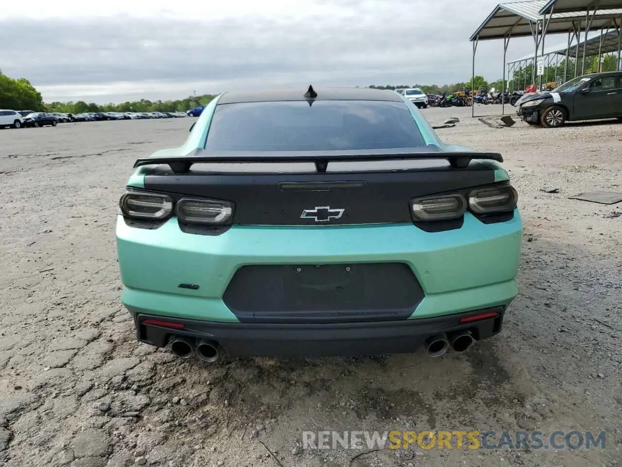 6 fotografías del automóvil dañado 1G1FH1R7XK0135930 CHEVROLET CAMARO 2019