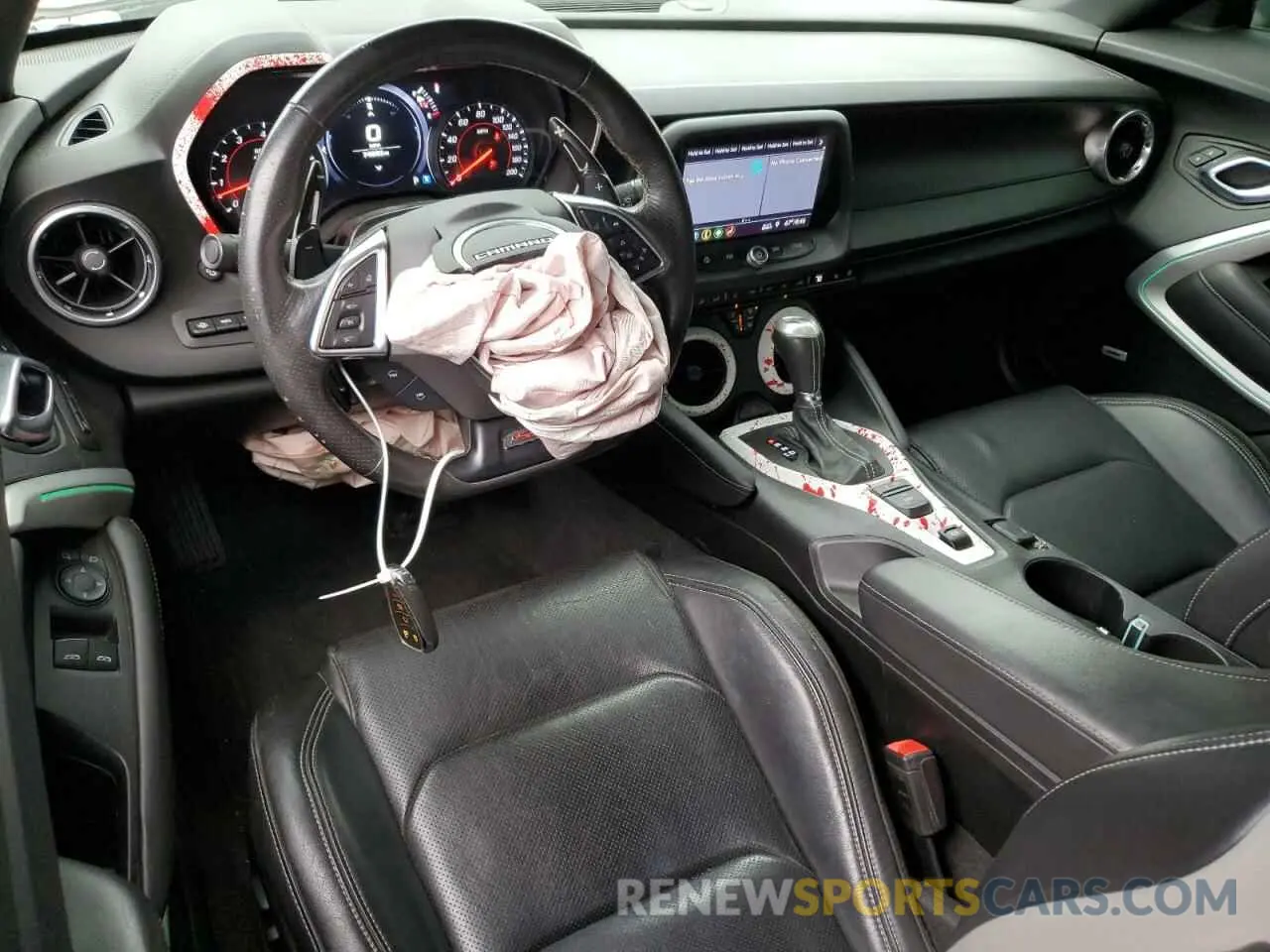8 fotografías del automóvil dañado 1G1FH1R7XK0135930 CHEVROLET CAMARO 2019