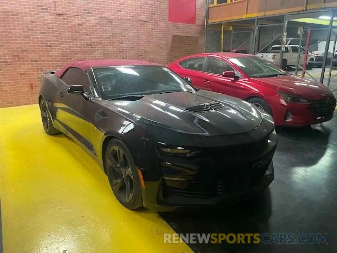 1 fotografías del automóvil dañado 1G1FH3D72K0137481 CHEVROLET CAMARO 2019