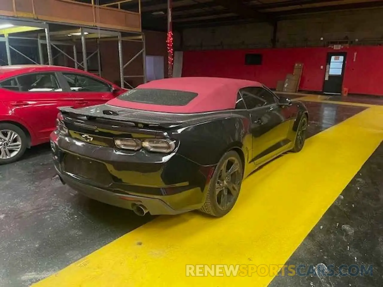 4 fotografías del automóvil dañado 1G1FH3D72K0137481 CHEVROLET CAMARO 2019