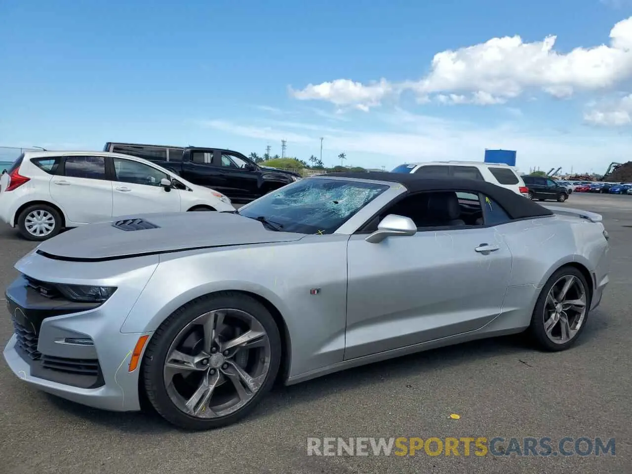 1 fotografías del automóvil dañado 1G1FH3D74K0115546 CHEVROLET CAMARO 2019