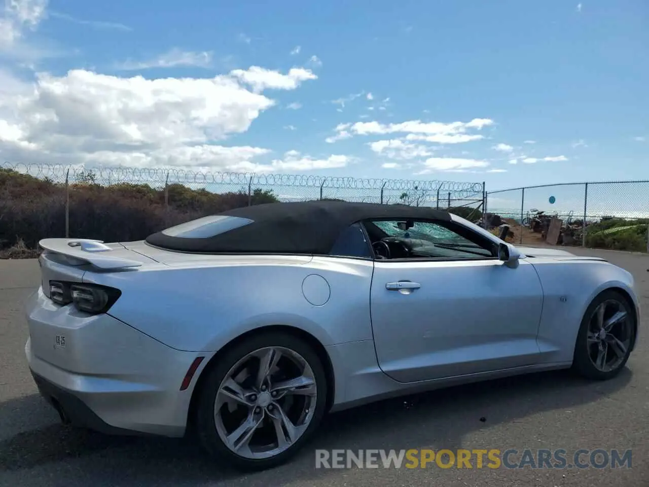 3 fotografías del automóvil dañado 1G1FH3D74K0115546 CHEVROLET CAMARO 2019