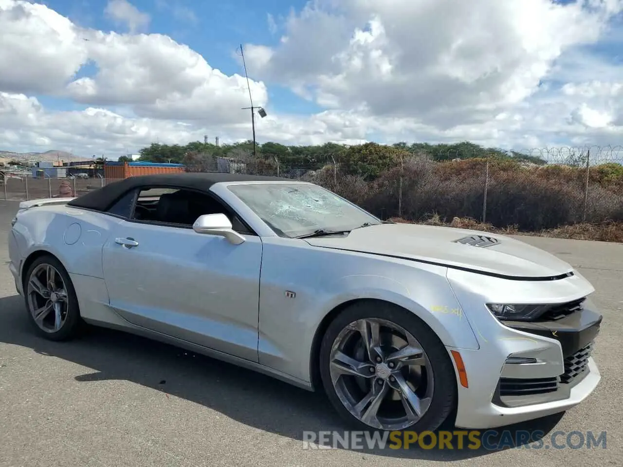 4 fotografías del automóvil dañado 1G1FH3D74K0115546 CHEVROLET CAMARO 2019