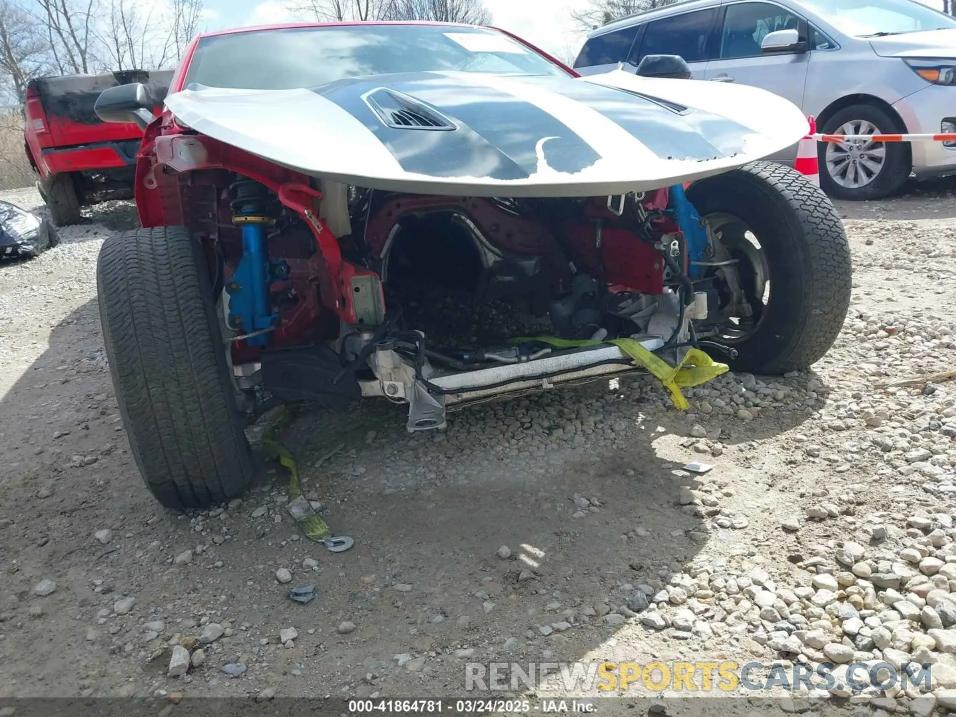 6 fotografías del automóvil dañado 1G1FJ1R63K0122724 CHEVROLET CAMARO 2019