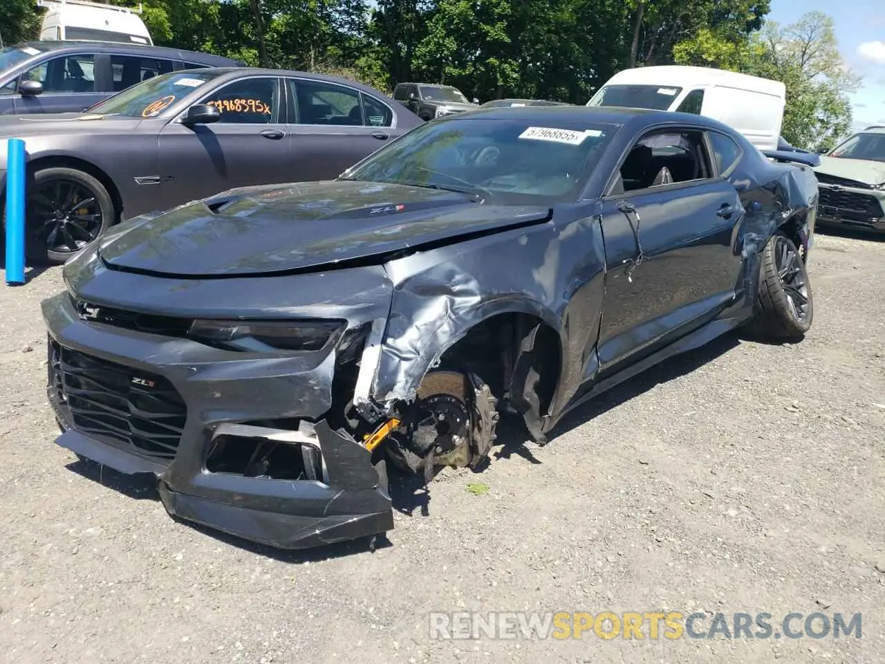 1 fotografías del automóvil dañado 1G1FK1R61K0132231 CHEVROLET CAMARO 2019