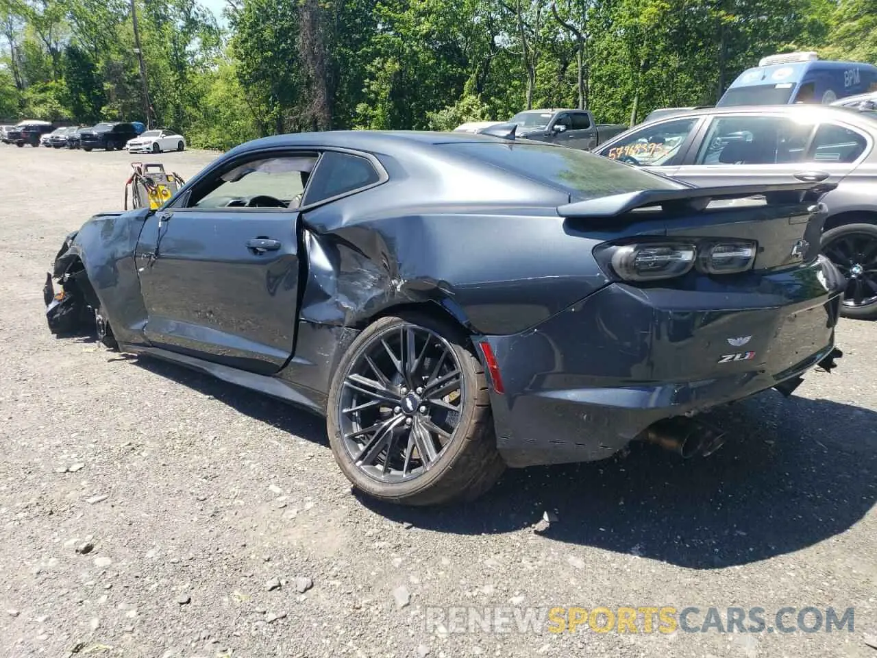 2 fotografías del automóvil dañado 1G1FK1R61K0132231 CHEVROLET CAMARO 2019