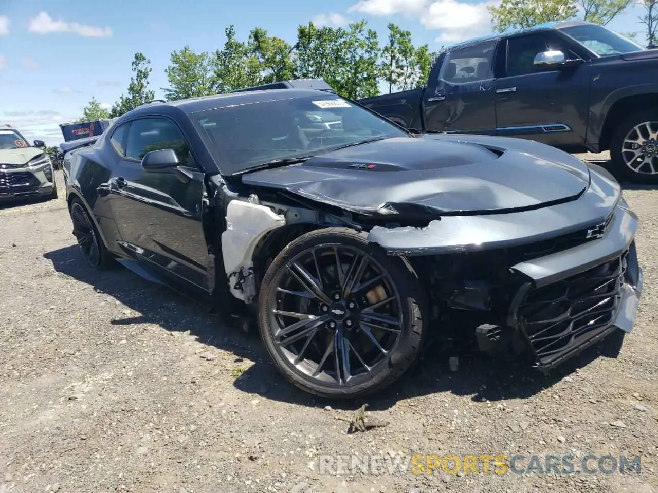 4 fotografías del automóvil dañado 1G1FK1R61K0132231 CHEVROLET CAMARO 2019