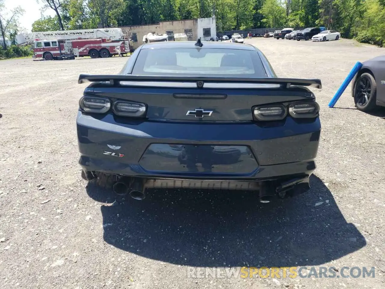 6 fotografías del automóvil dañado 1G1FK1R61K0132231 CHEVROLET CAMARO 2019